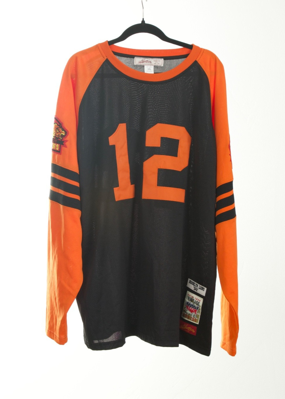Rare J.C. Freeman Brooklyn Lions 1941 Football Jersey XXL Grid Iron Vintage APFL