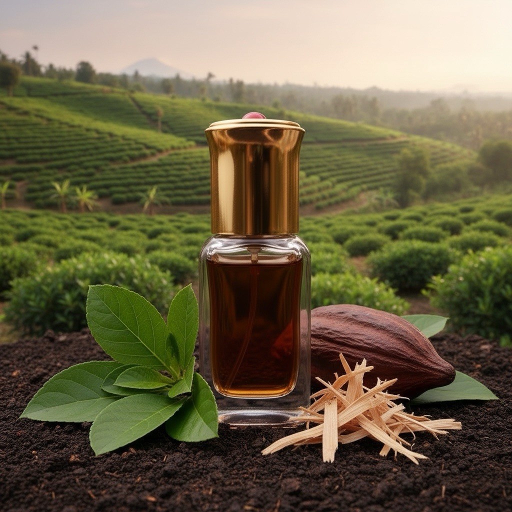 Patchouli. 🍃 Essential Oil Perfume. 100% Pure Premium. Alcohol-Free 6ml Roll-On