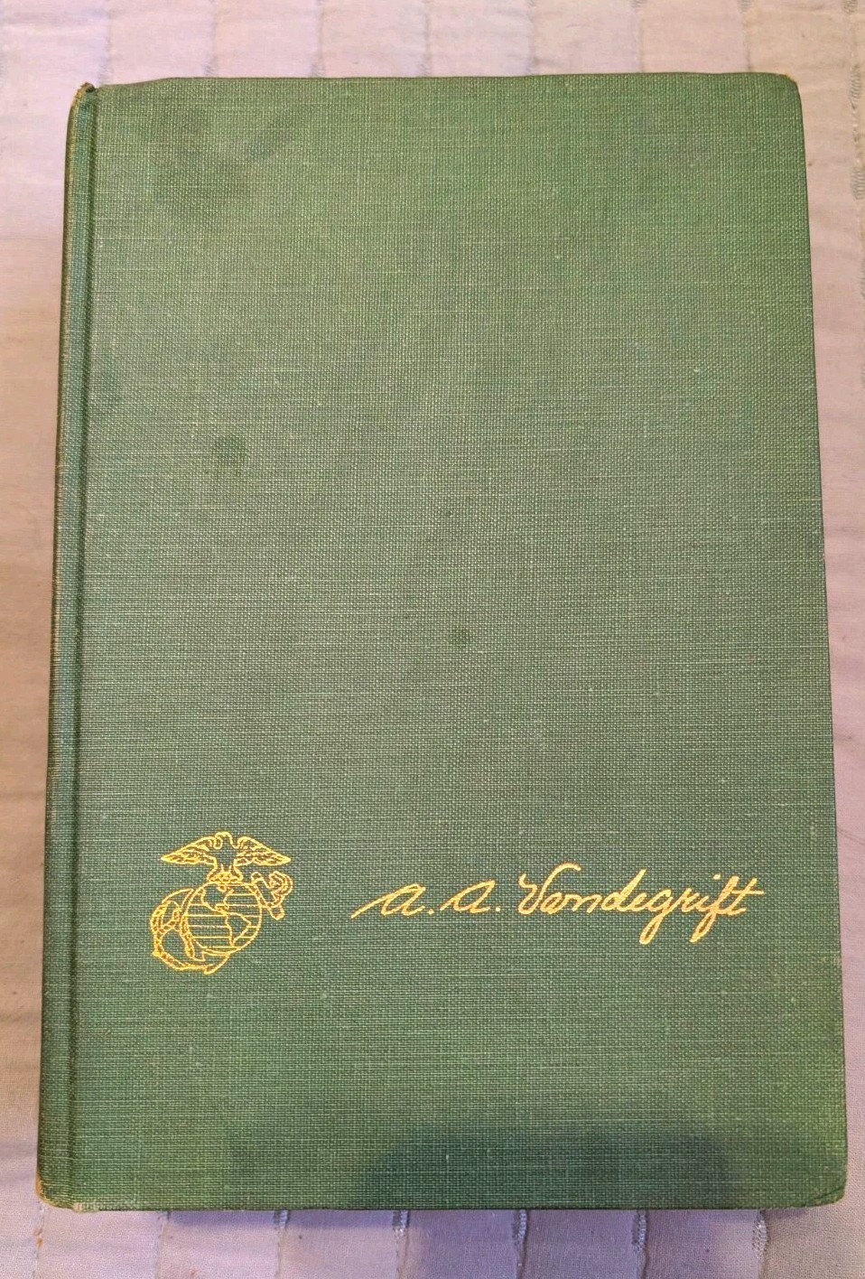 Rare Alexander Vandegrift Once a Marine (1944) Hardcover 1st Ed W/ Signature Rare Alexander Vandegrift Once a Marine (1944) Hardcover 1st Ed W/ Signature