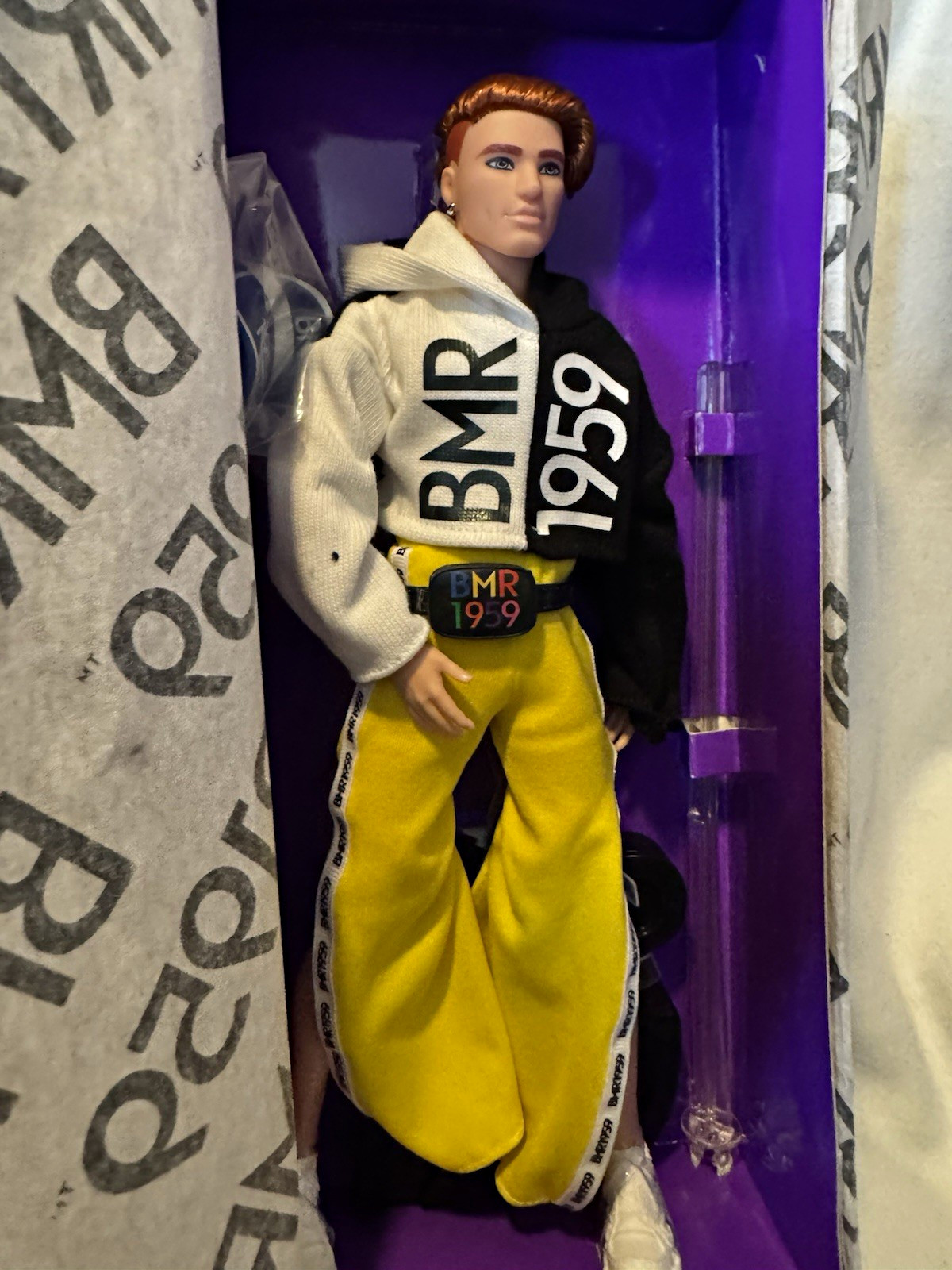 Barbie BMR1959 Male Fashion Doll 12 in Articulated Red Hair Blue Eyes GNC49