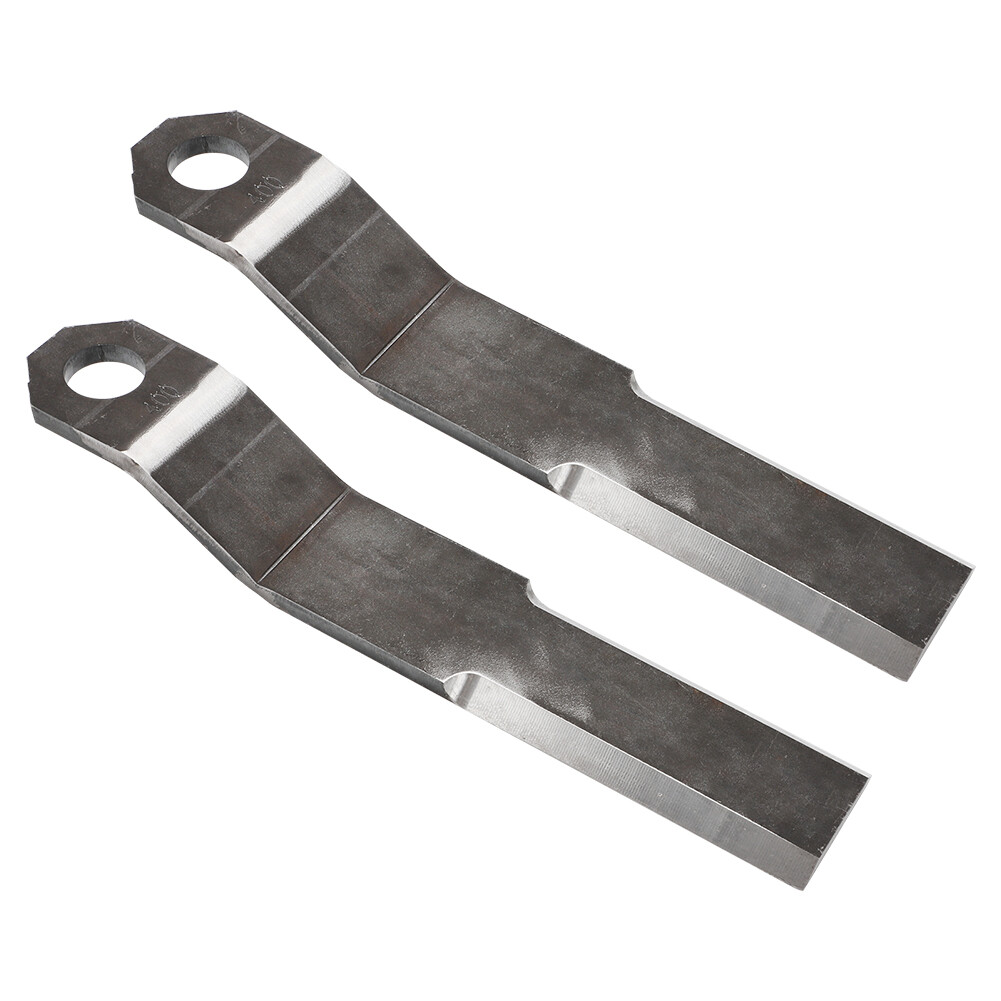 2PC Super Duty AR400 Steel For Mower King Skidsteer Brush Hog Cutter Blades 10MM 2PC Super Duty AR400 Steel For Mower King Skidsteer Brush Hog Cutter Blades 10MM