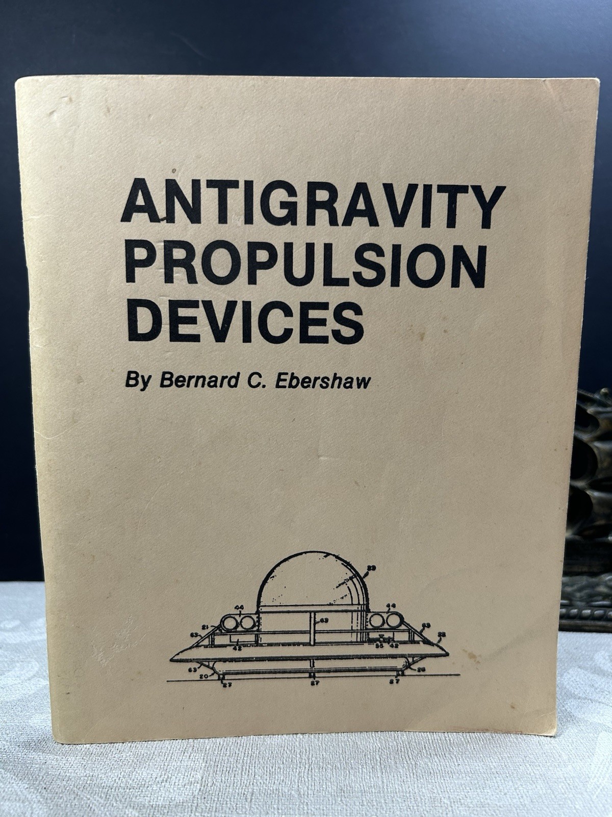 Rare 1980 Antigravity A Propulsion Devices By Bernard Ebershaw