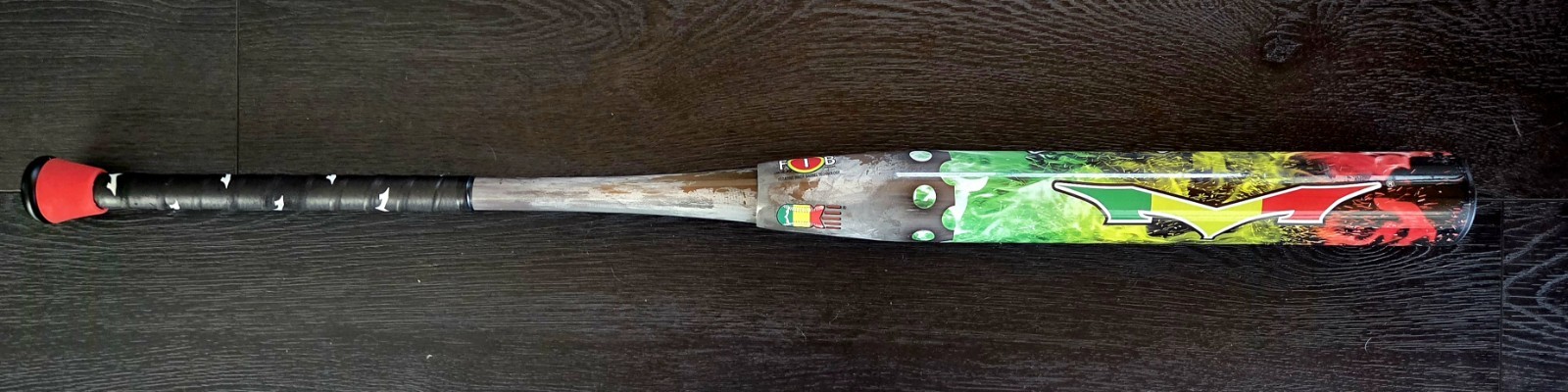 Monsta MX Rasta Torch alloy handle Slowpitch Softball Bat ASA/USA 26OZ