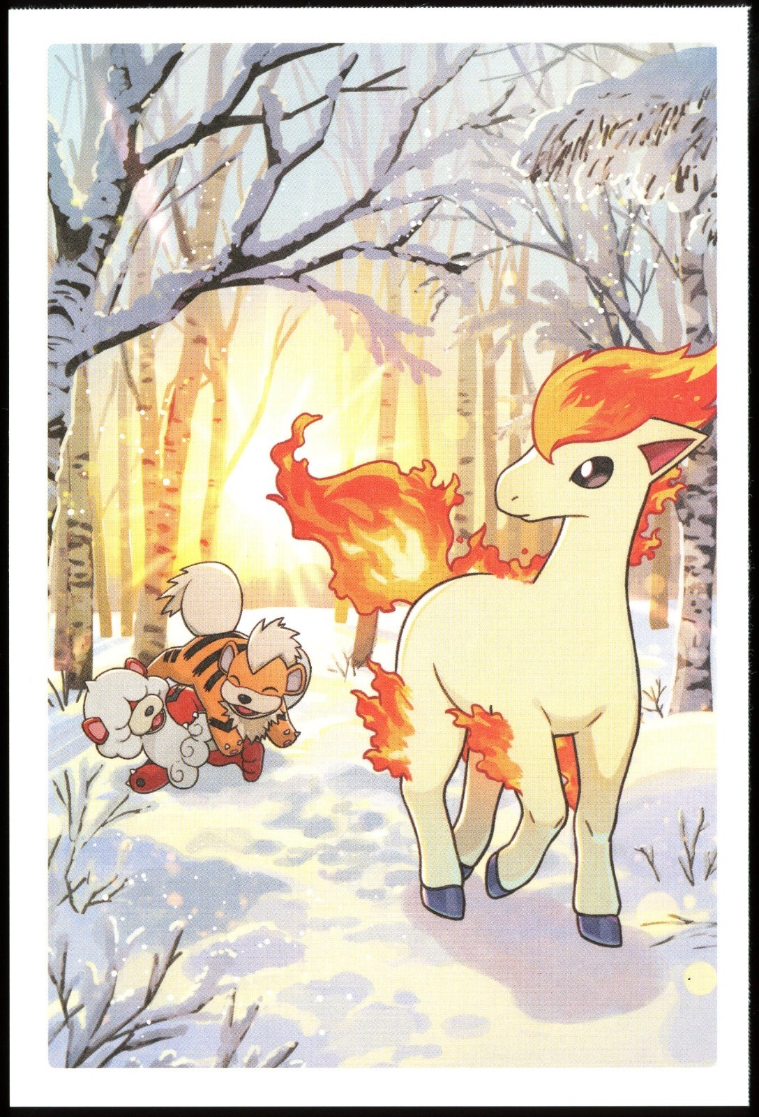 2026 Seasonal Situations January Ponyta Postcard Pokemon Center Japan Original
