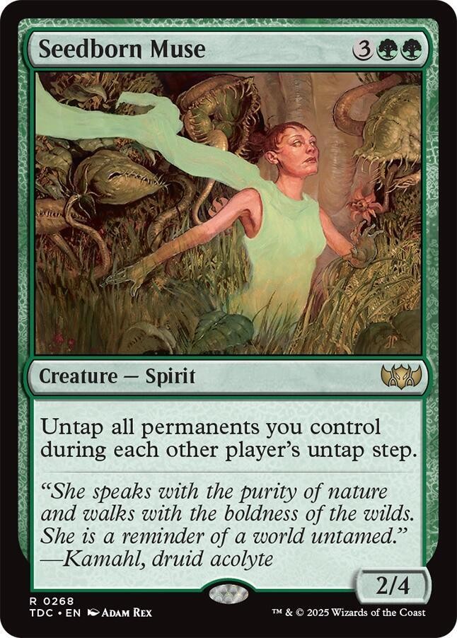 1x Seedborn Muse - Commander: Tarkir: Dragonstorm Near Mint - MTG