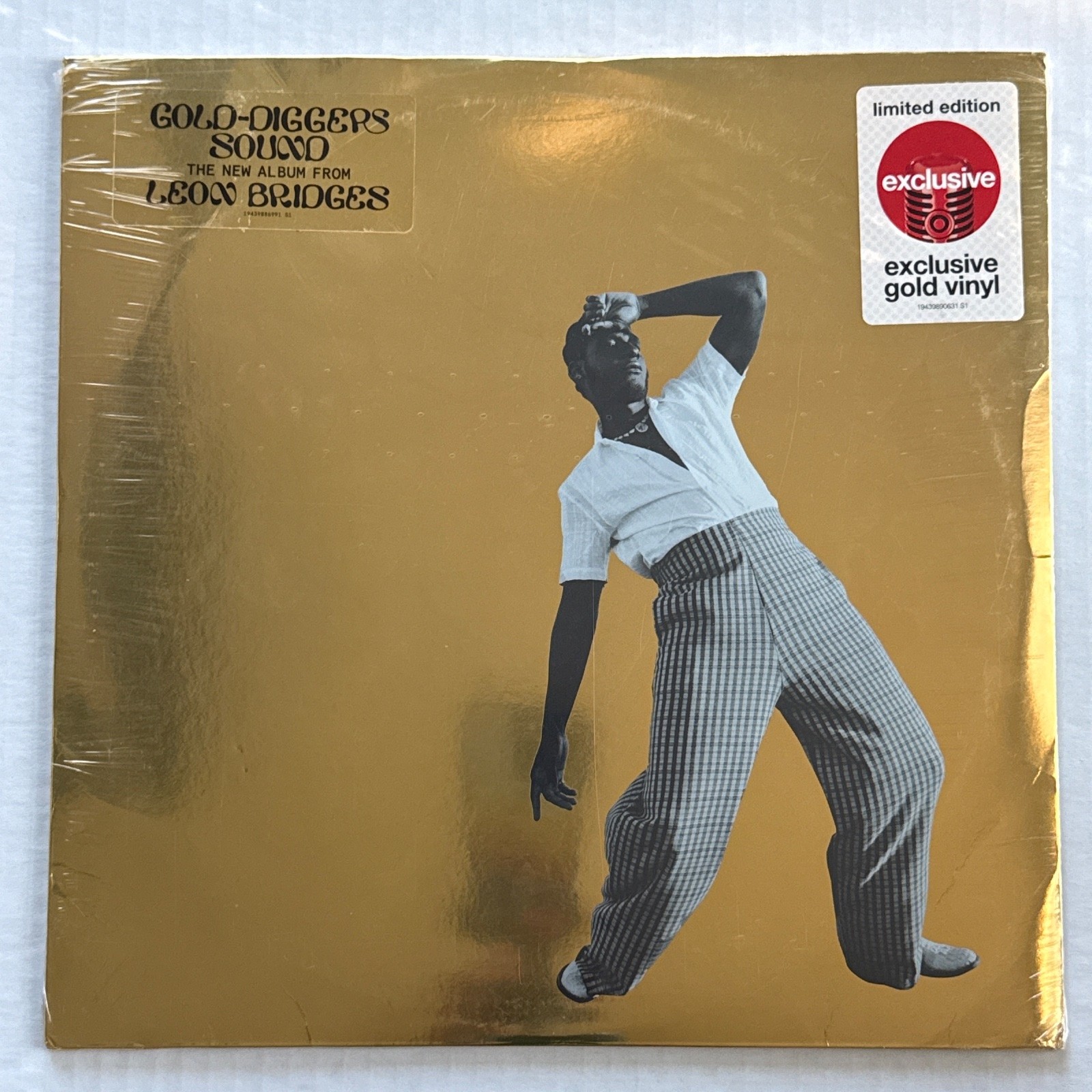 Leon Bridges - Gold-Diggers Sound Gold Vinyl LP 2021 Target Exclusive New Sealed