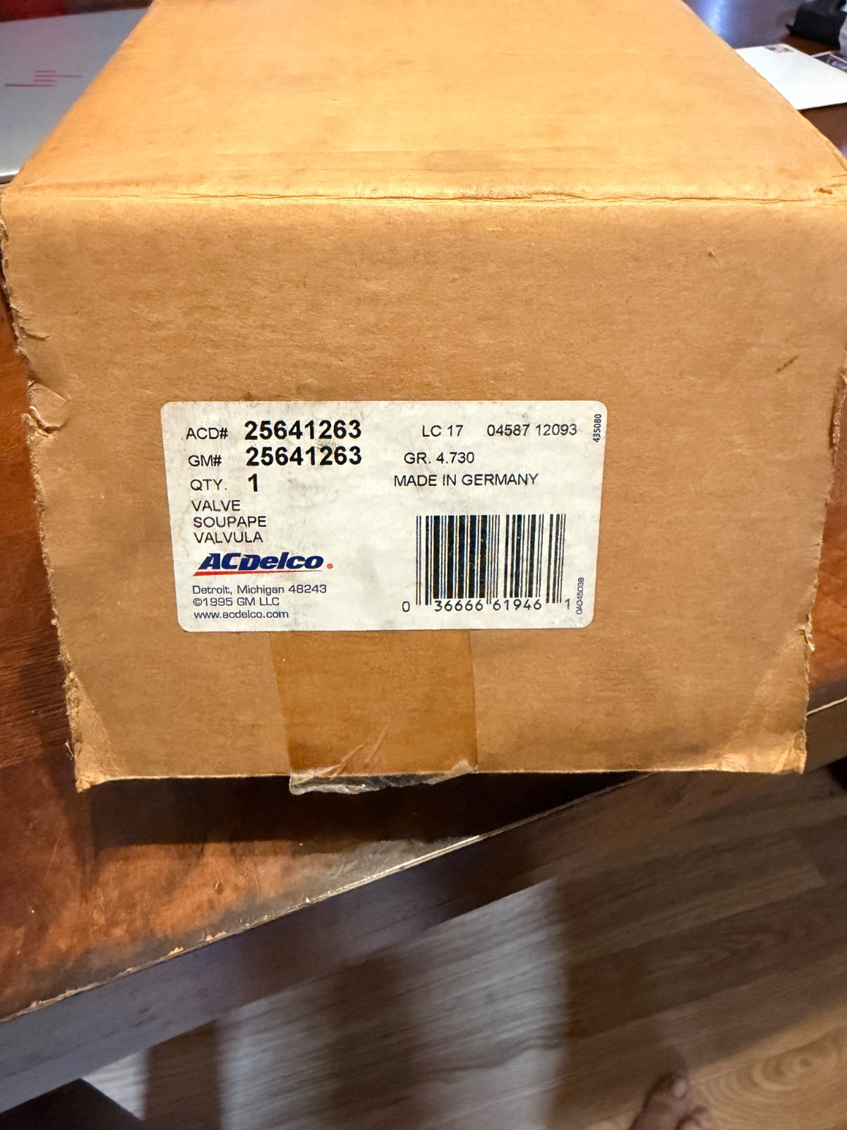 NOS ACDelco GM 25641263 Bosch ABS Brake Pressure Modulator Valve 96-99 GM