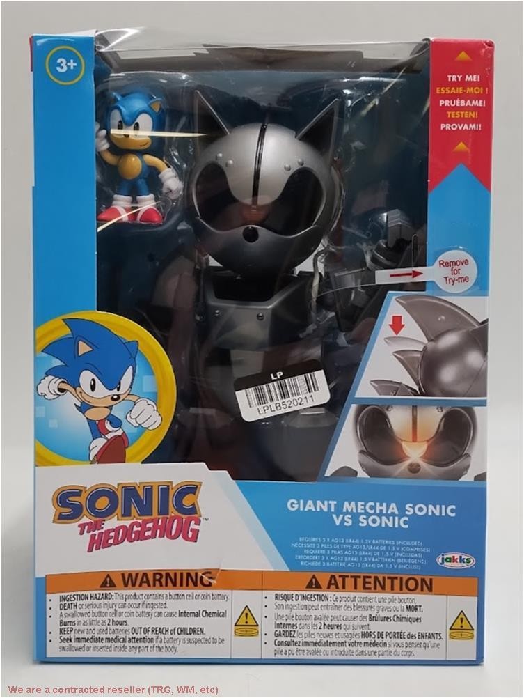 Sonic the Hedgehog Feature Giant Mecha Sonic vs Sonic Exclusive SEE DETAILS Sonic the Hedgehog Feature Giant Mecha Sonic vs Sonic Exclusive SEE DETAILS