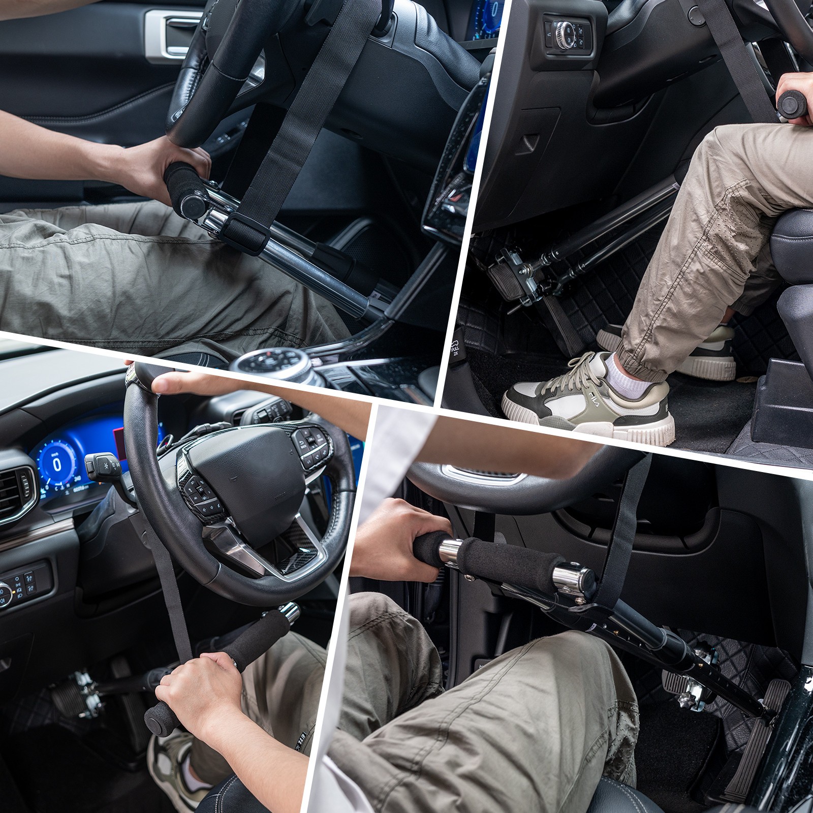 Hand Controls for Disabled Drivers, Handicap Driving Assist for Automatic Cars