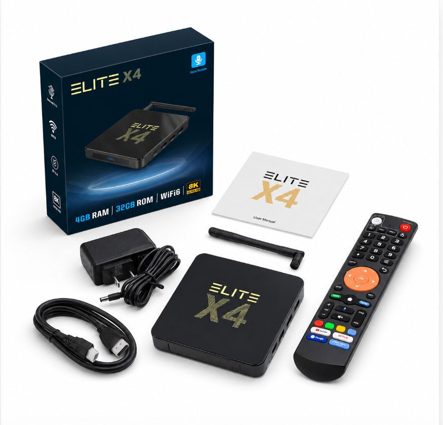 NEW LOW PRICE with all channel MagaBox ELiteX4 Streaming TvBox Superbox replacer
