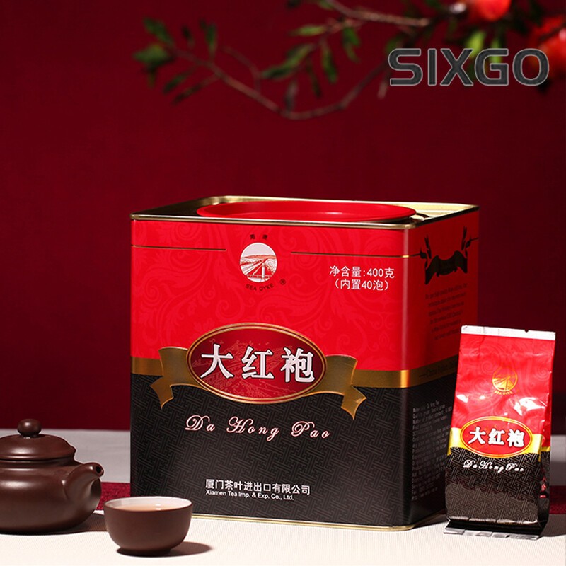 Sea Dyke AT111 Dahongpao Fujian Da Hong Pao Big Red Robe Oolong Tea 400g Tin