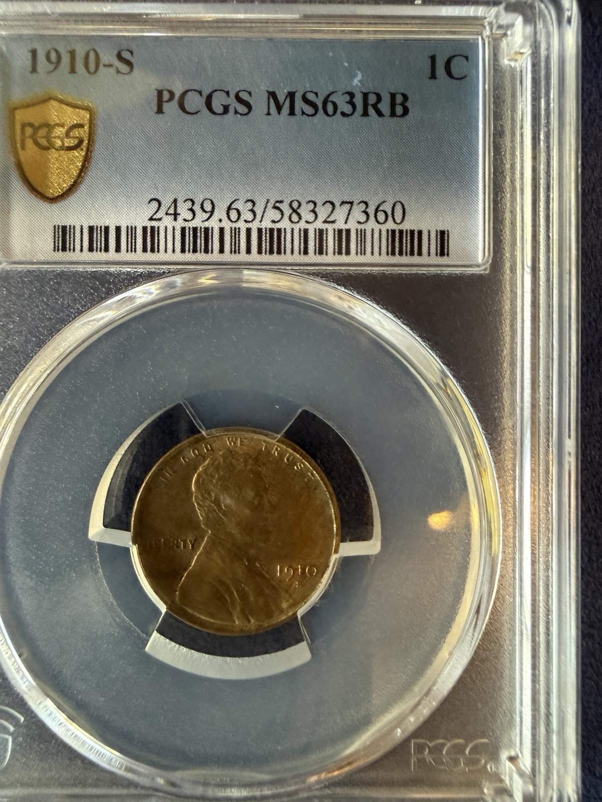 1910 S LINCOLN CENT PCGS MS63 RB Blazing Beauty🇺🇸🇺🇸🇺🇸🇺🇸🇺🇸 1910 S LINCOLN CENT PCGS MS63 RB Blazing Beauty🇺🇸🇺🇸🇺🇸🇺🇸🇺🇸