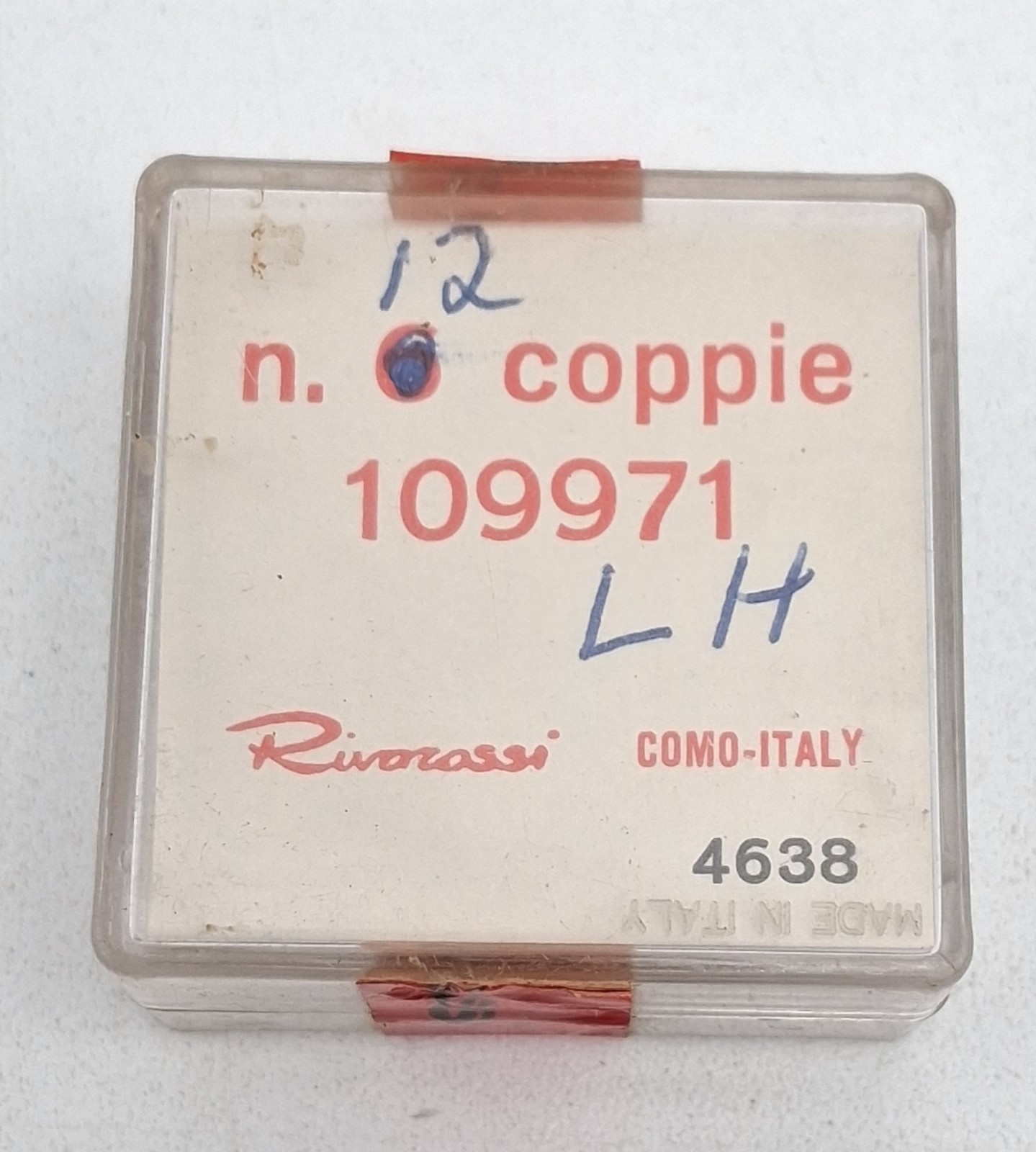 Rivarossi N.12 Coppie 109971 In Original Packaging Sealed HO 4638 LH Rivarossi N.12 Coppie 109971 In Original Packaging Sealed HO 4638 LH