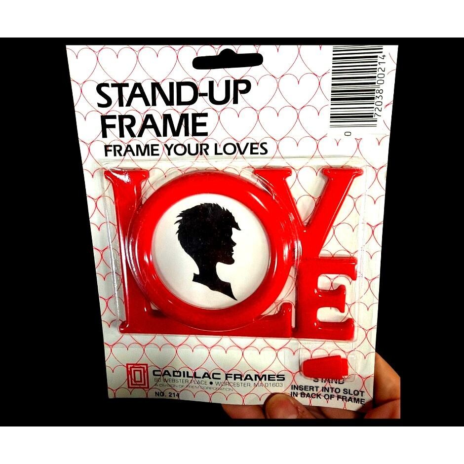 VTG MCM 70s Picture Frame LOVE NWT