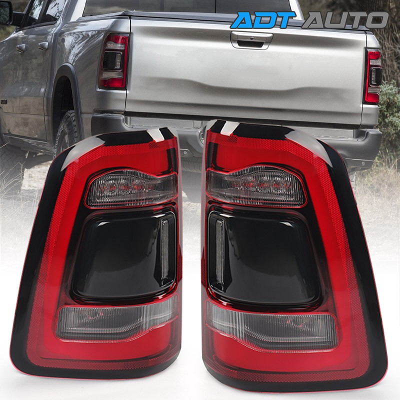 Rear LED Tail Lights Lamp For Dodge RAM 1500 2019-2024 W/ Blind Spot Left Right