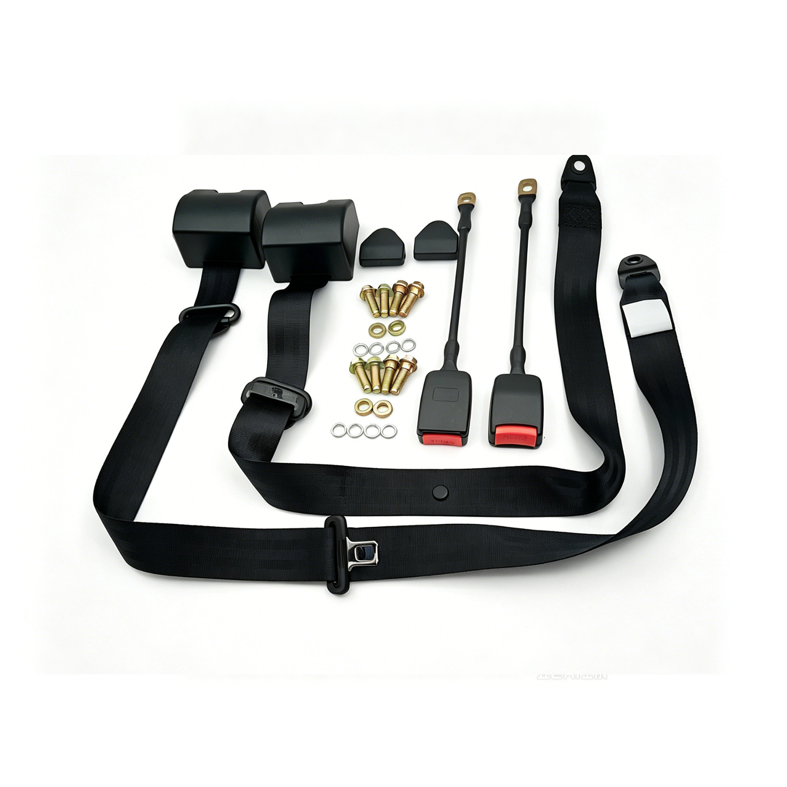 2 Set Front Seat Belts Easy Install Universal Fit for Porsche