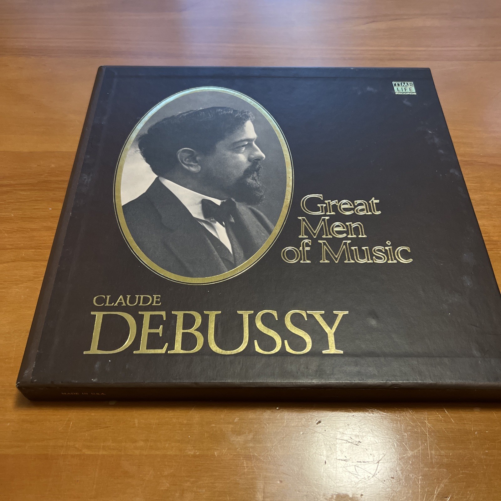 GREAT MEN OF MUSIC - Claude Debussy - 4X LP Vinyl Record GREAT MEN OF MUSIC - Claude Debussy - 4X LP Vinyl Record