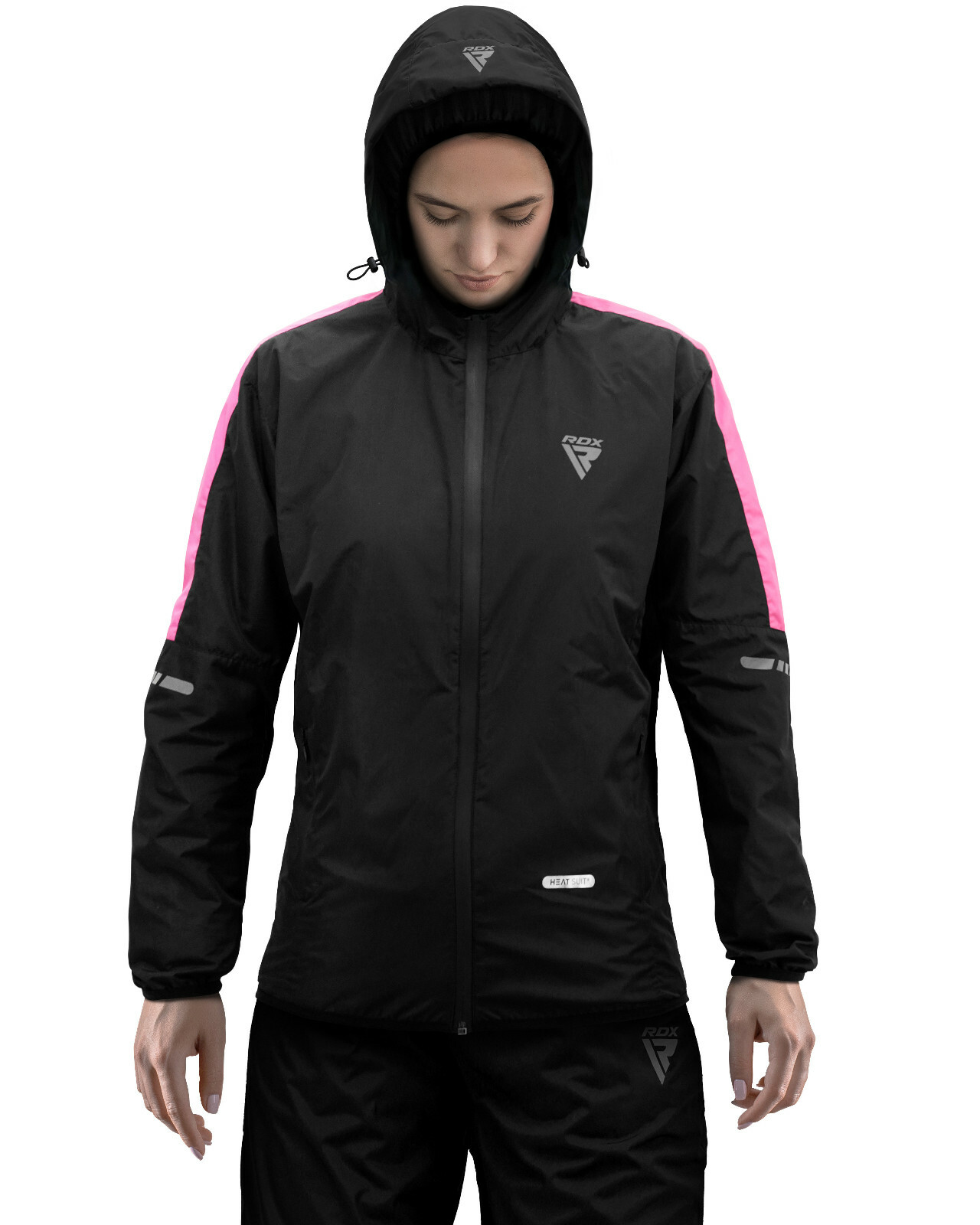 RDX Sauna Suit Weight Loss Body Fitness Gym Sauna Sweat Suit Trouser Men Women RDX Sauna Suit Weight Loss Body Fitness Gym Sauna Sweat Suit Trouser Men Women