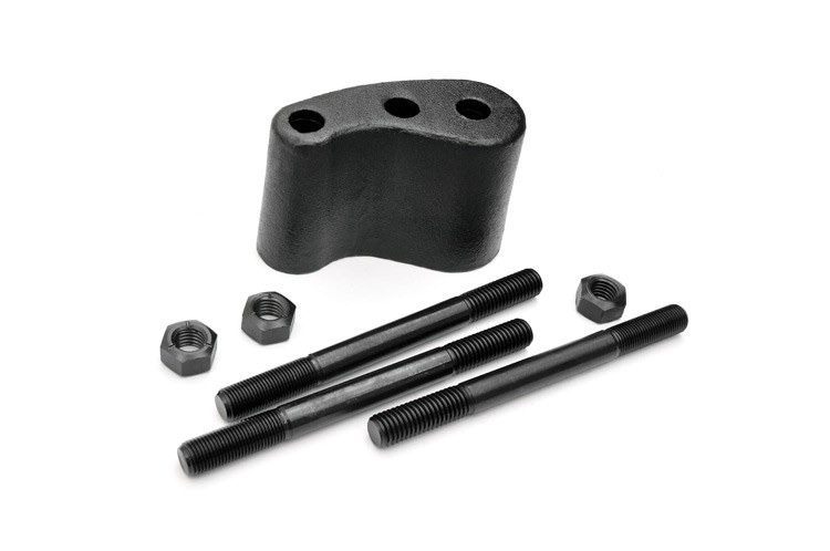  Dana 44 Steering Block Ford Dodge with Studs and Lock Nuts