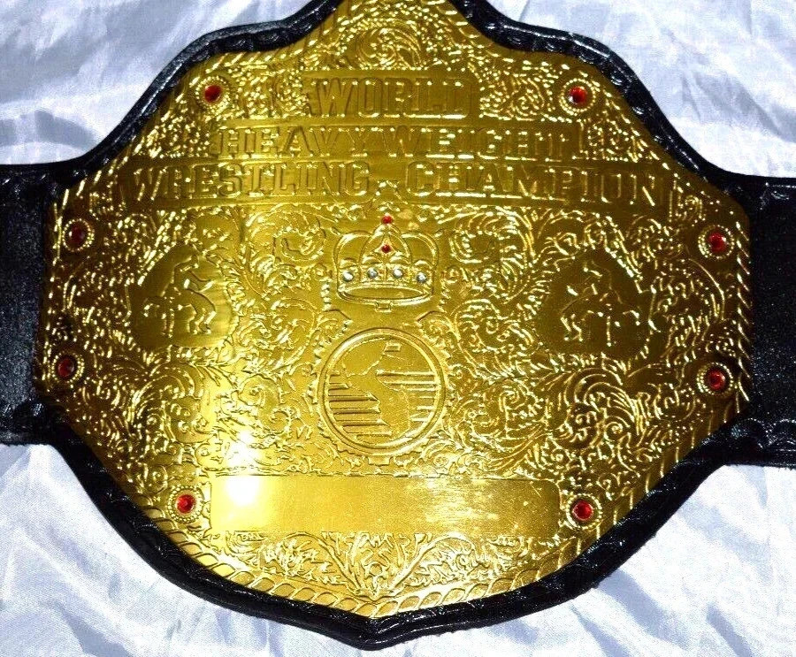 Big Gold WCW World Heavyweight Wrestling Championship 2MM Belt Big Gold WCW World Heavyweight Wrestling Championship 2MM Belt
