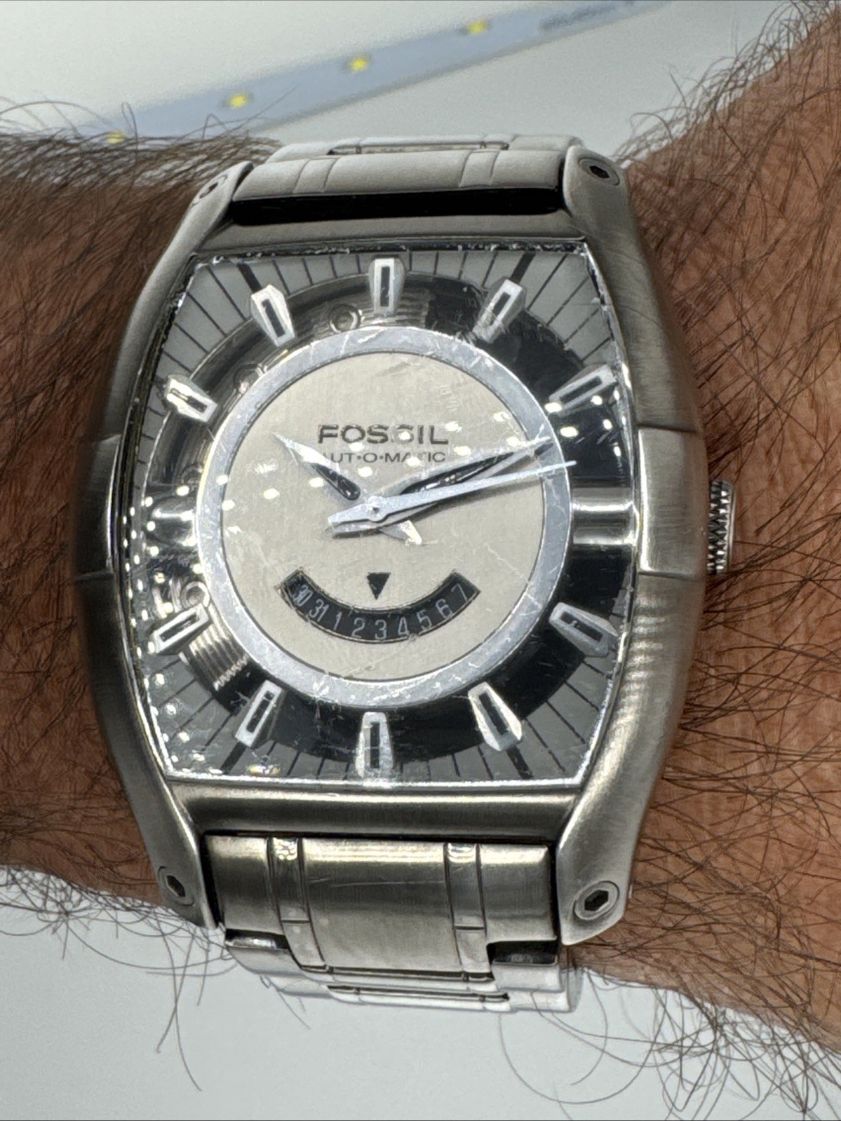 Men’s FOSSIL Automatic Wrist Watch - Reloj Automático Marca FOSSIL Men’s FOSSIL Automatic Wrist Watch - Reloj Automático Marca FOSSIL