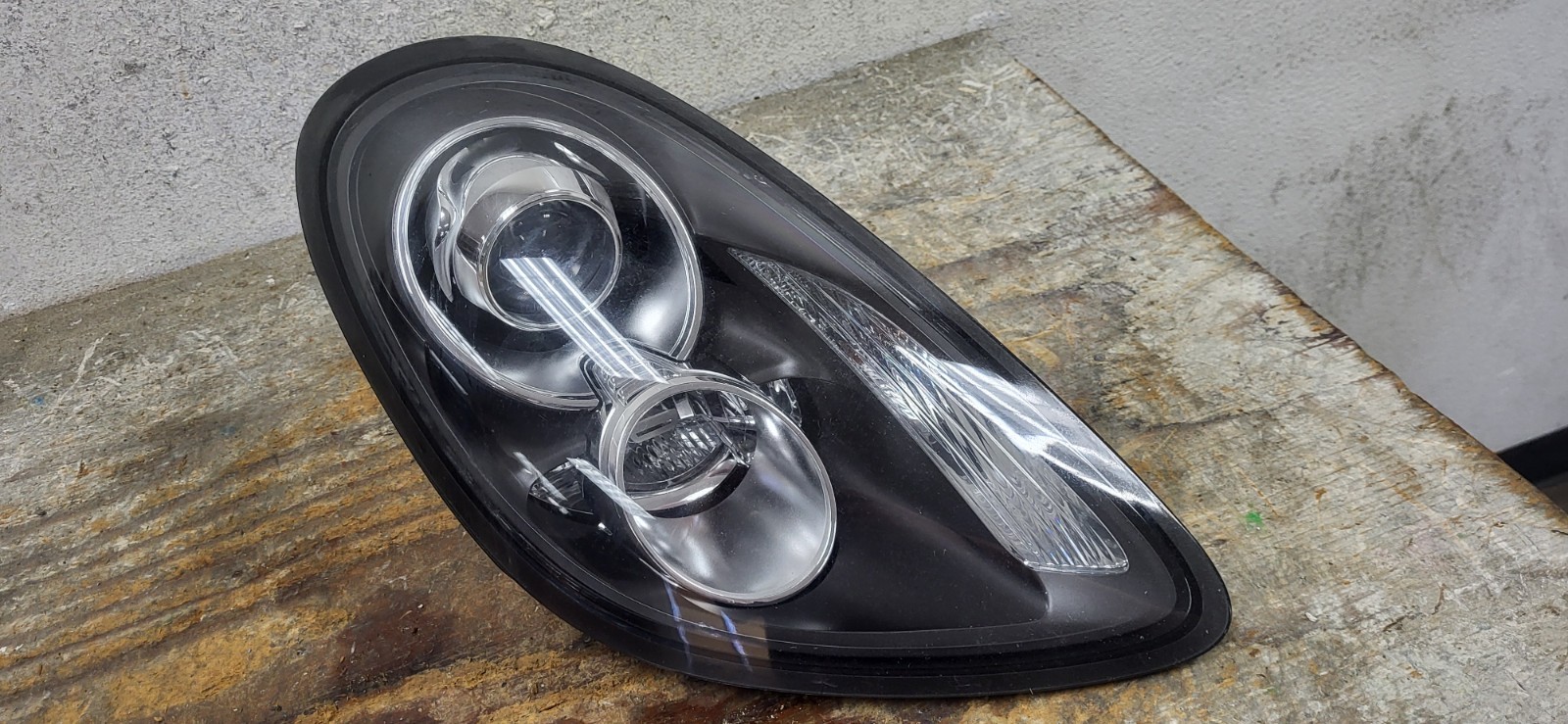 2013-2016 PORSCHE BOXTER CAYMAN HEADLIGHT Lamp PASSENGER USED XENON OEM *DC9177