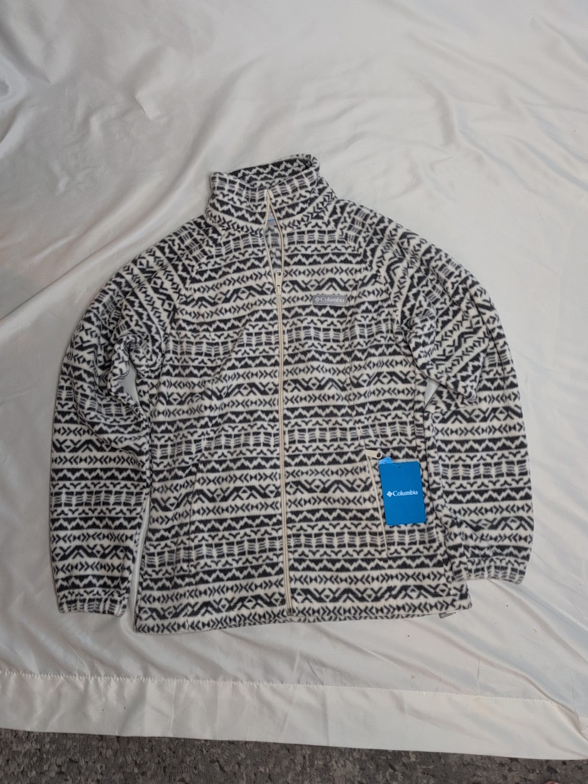 Woman\'s Columbia Benton Springs Printed Full Zip Woman\'s Columbia Benton Springs Printed Full Zip