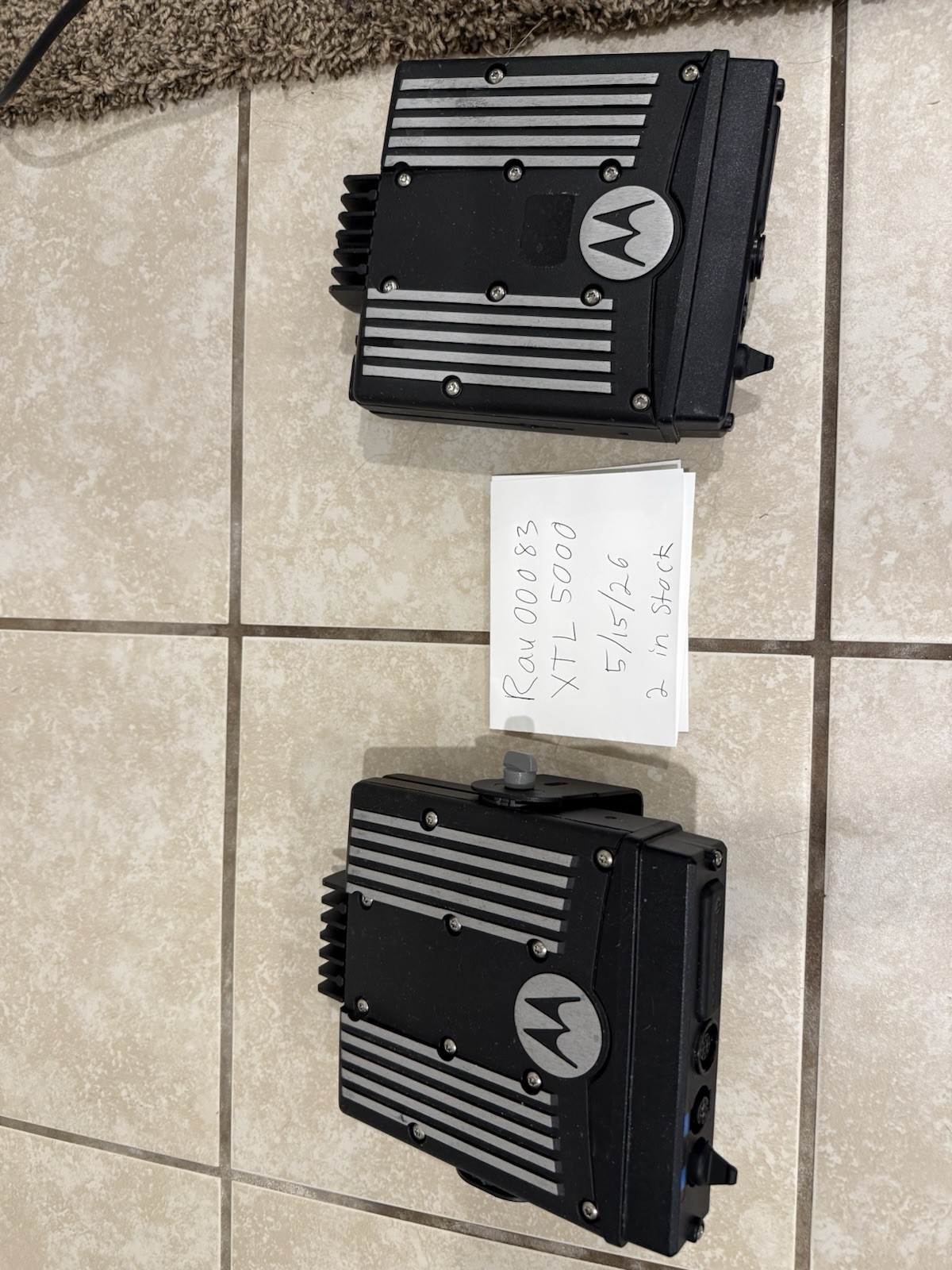 Motorola XTL5000 UHF R2 450-520 MHz P25 Mobile Radio Brick Tested Working