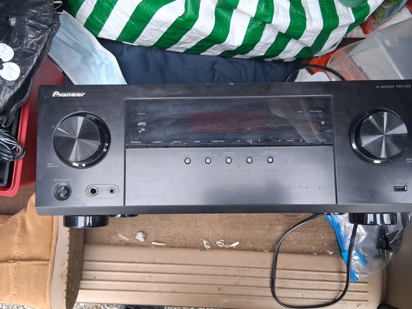 Pioneer VSX-523-K 5.1-Channel 400 Watt A/V Receiver With Remote Bundle Tested Pioneer VSX-523-K 5.1-Channel 400 Watt A/V Receiver With Remote Bundle Tested