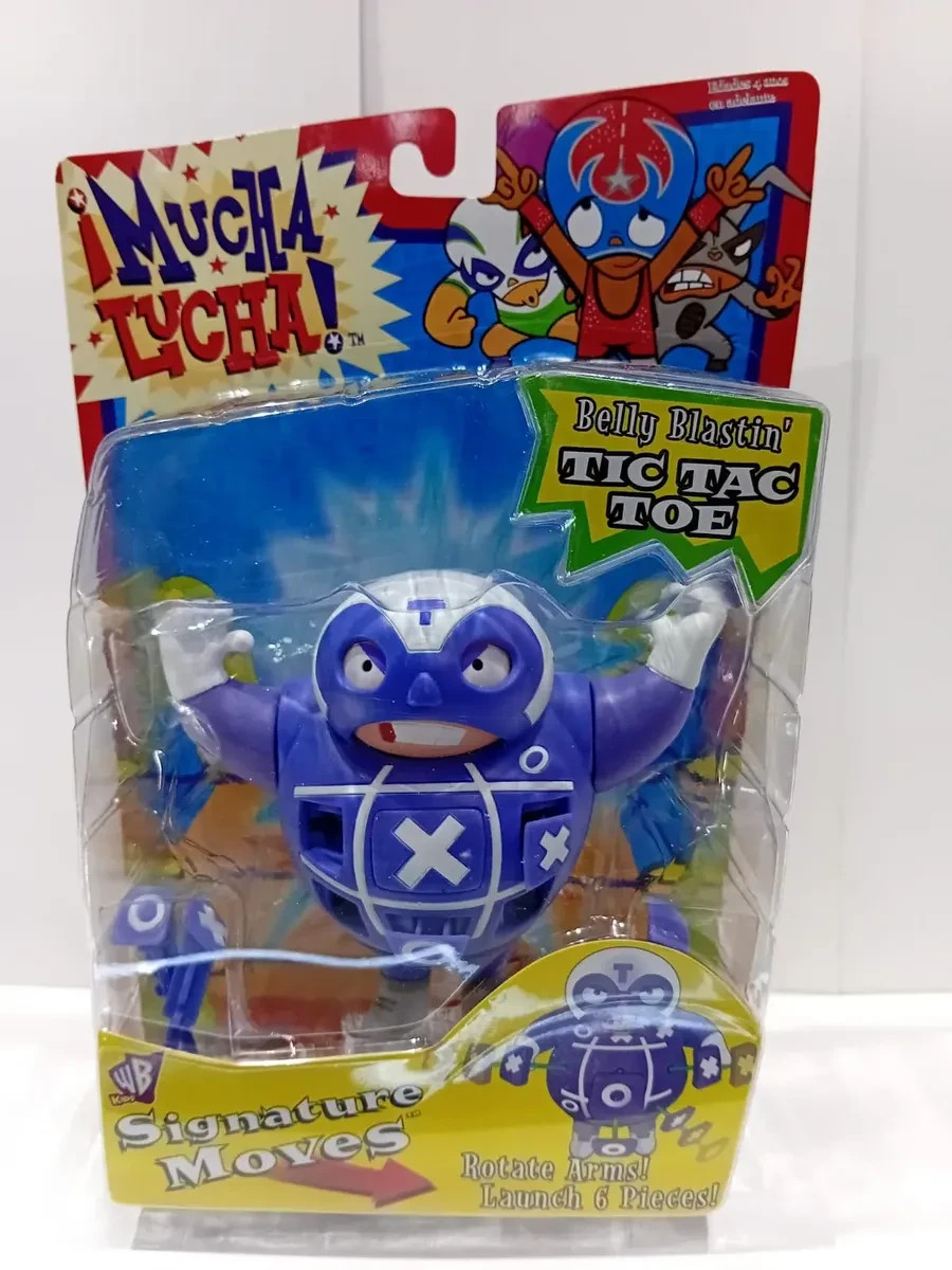 Mucha Lucha Tic Tac Toe Action Figure Jakks Pacific NEW Mexico Toy