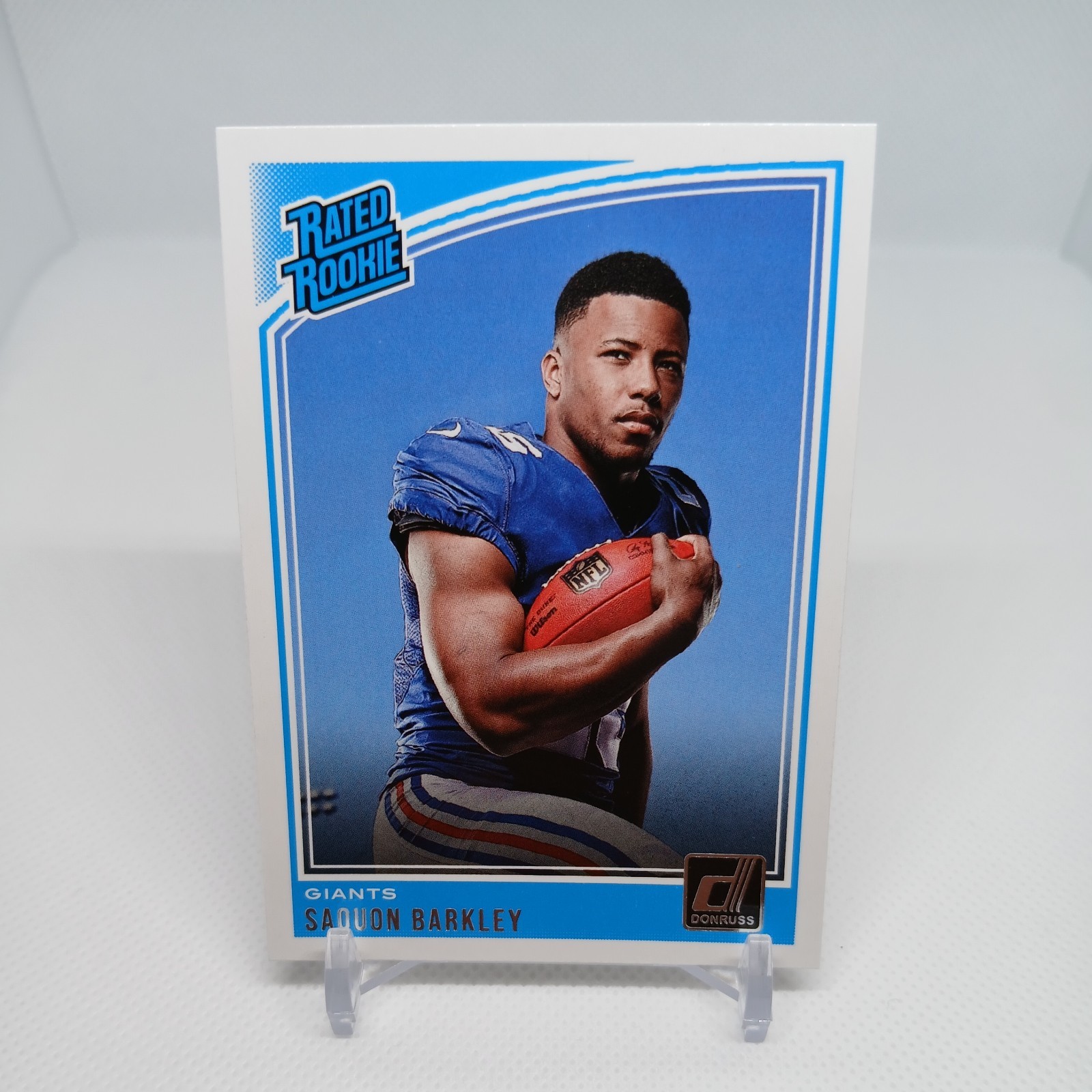 2018 Panini Donruss - Rated Rookie Saquon Barkley #306 (RC)