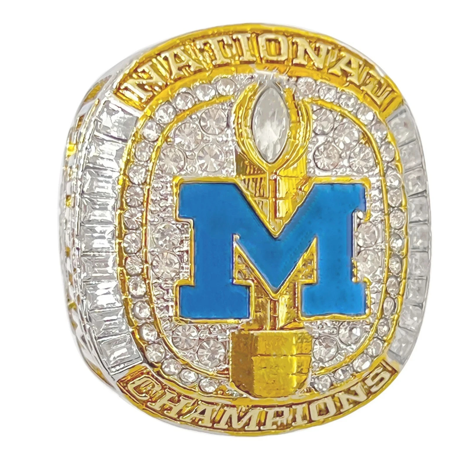 NCAA 2024 Michigan Wolverines Championship Ring size11