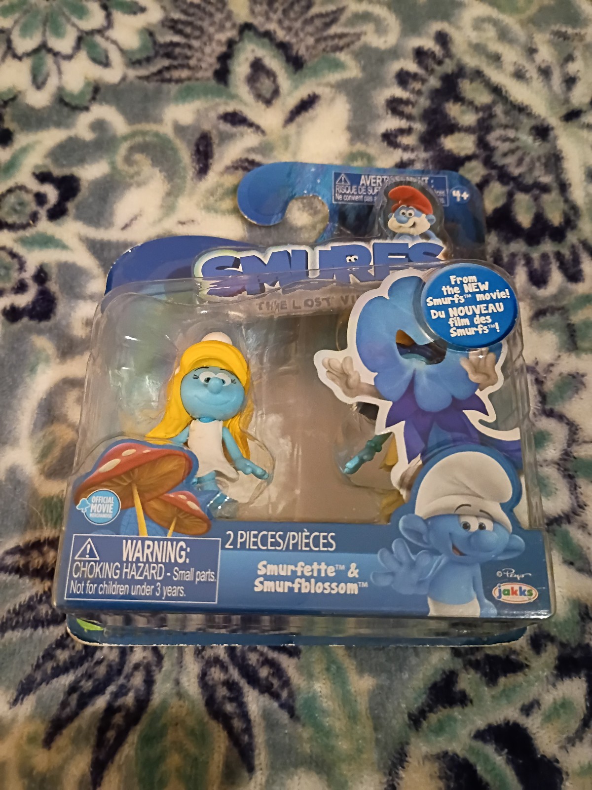 The Smurfs The Lost Village 2 Pack Smurfette & Smurfblossom New 2017