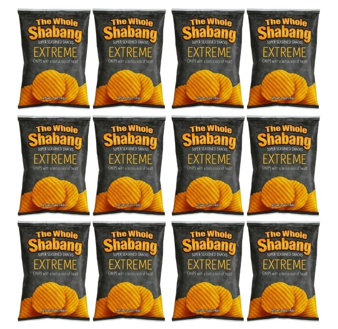 The Whole Shabang Extreme - 12 Pack of 1.5 oz Bags. The Whole Shabang Extreme - 12 Pack of 1.5 oz Bags.