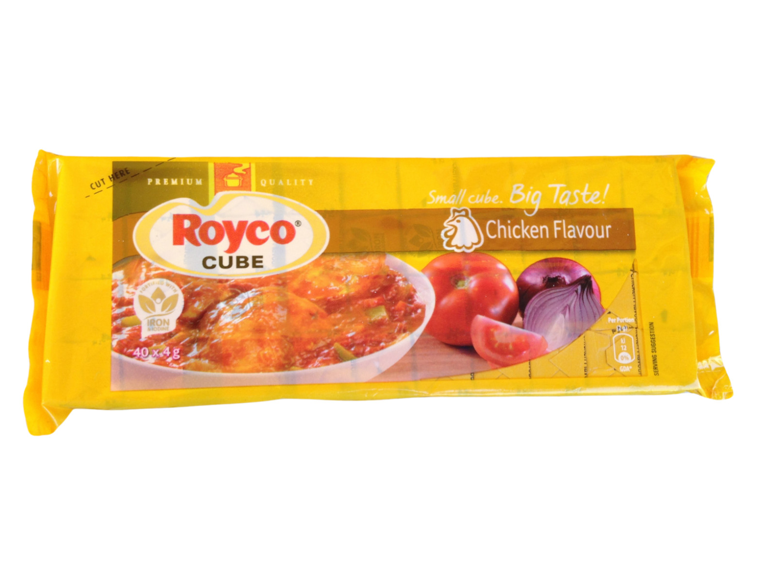 Royco Chicken Flavor Stock Cube Kenya Premium Aromatic Cooking Seasoning 40 * 4g
