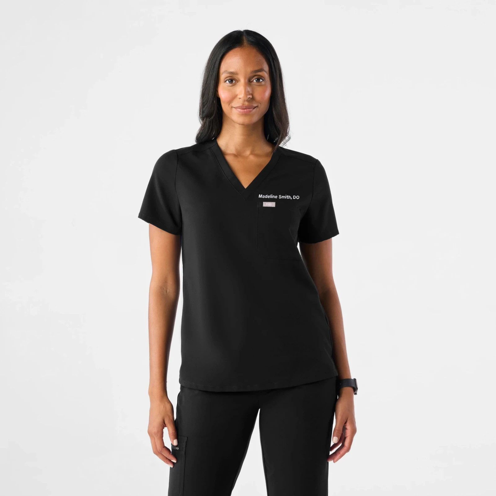 FIGS Women\'s  Catarina 1 Pocket Scrub Top XS-S-M-L-XL 4 COLORS