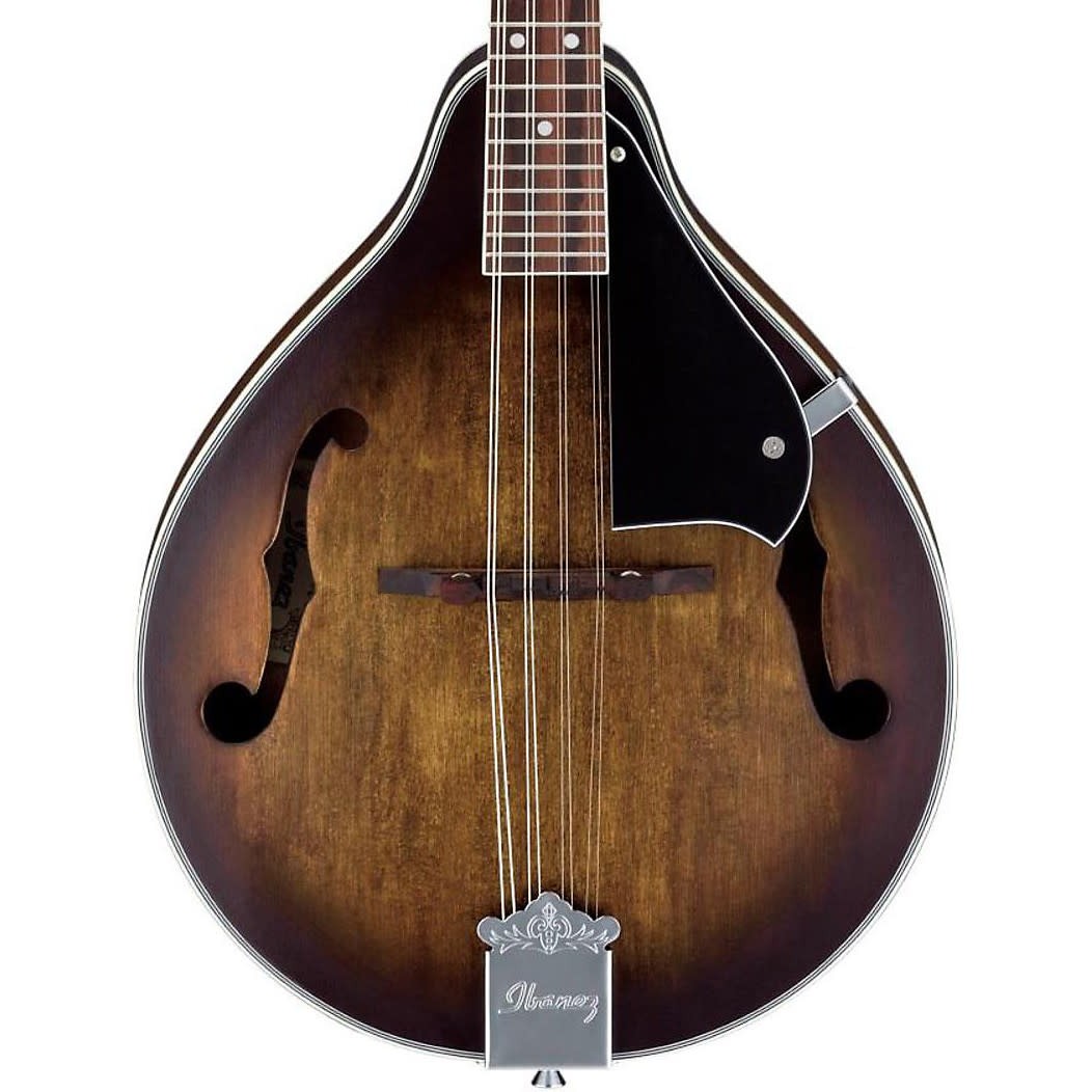 Ibanez M510 A-Style Mandolin, Spruce Top, Open Pore Vintage Sunburst