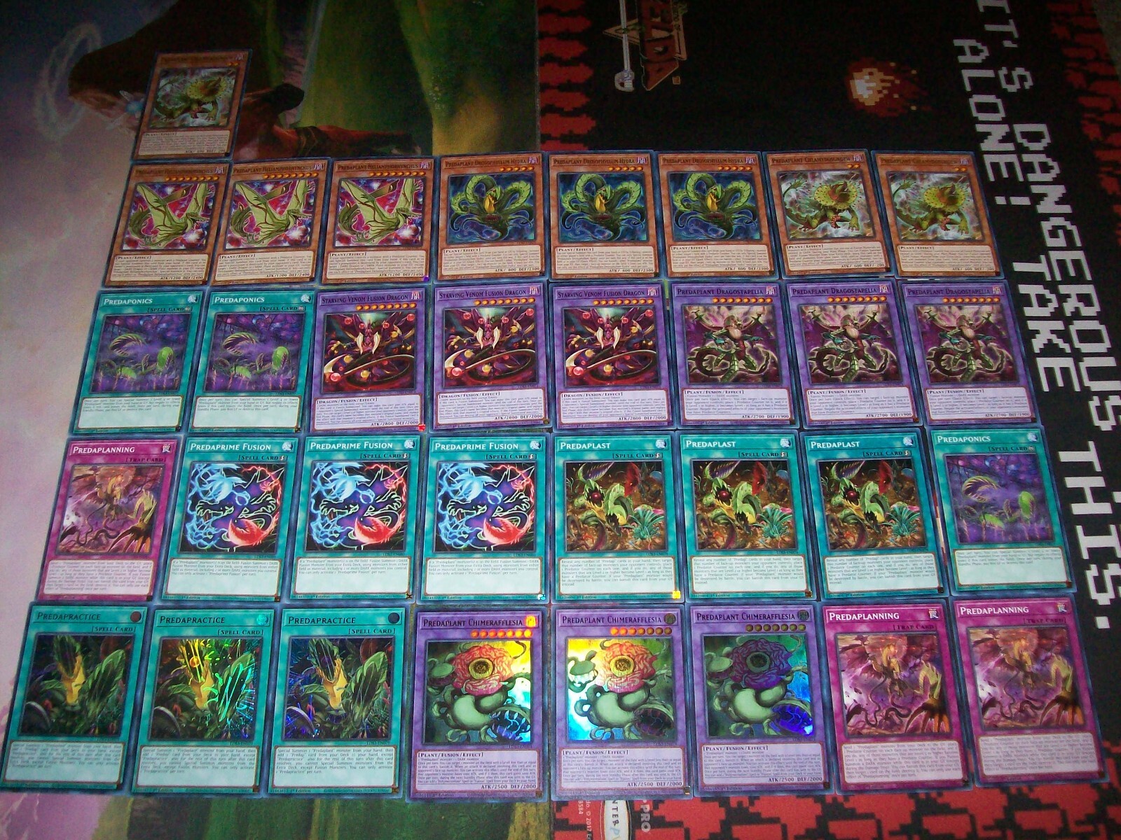 33 Card Predaplant Deck Core Predapractice LDS3 Yu-Gi-Oh