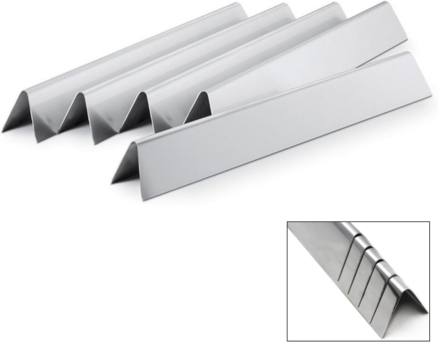 22.5 Stainless Steel Flavorizer Bars Replacement for Weber 7536 Spirit 300 E310 22.5 Stainless Steel Flavorizer Bars Replacement for Weber 7536 Spirit 300 E310