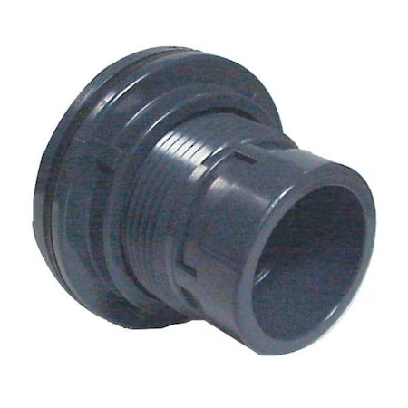 Spears 8172-012 Bulkheadtankfitting, Pvc, 11/4In, 11/4In Spears 8172-012 Bulkheadtankfitting, Pvc, 11/4In, 11/4In