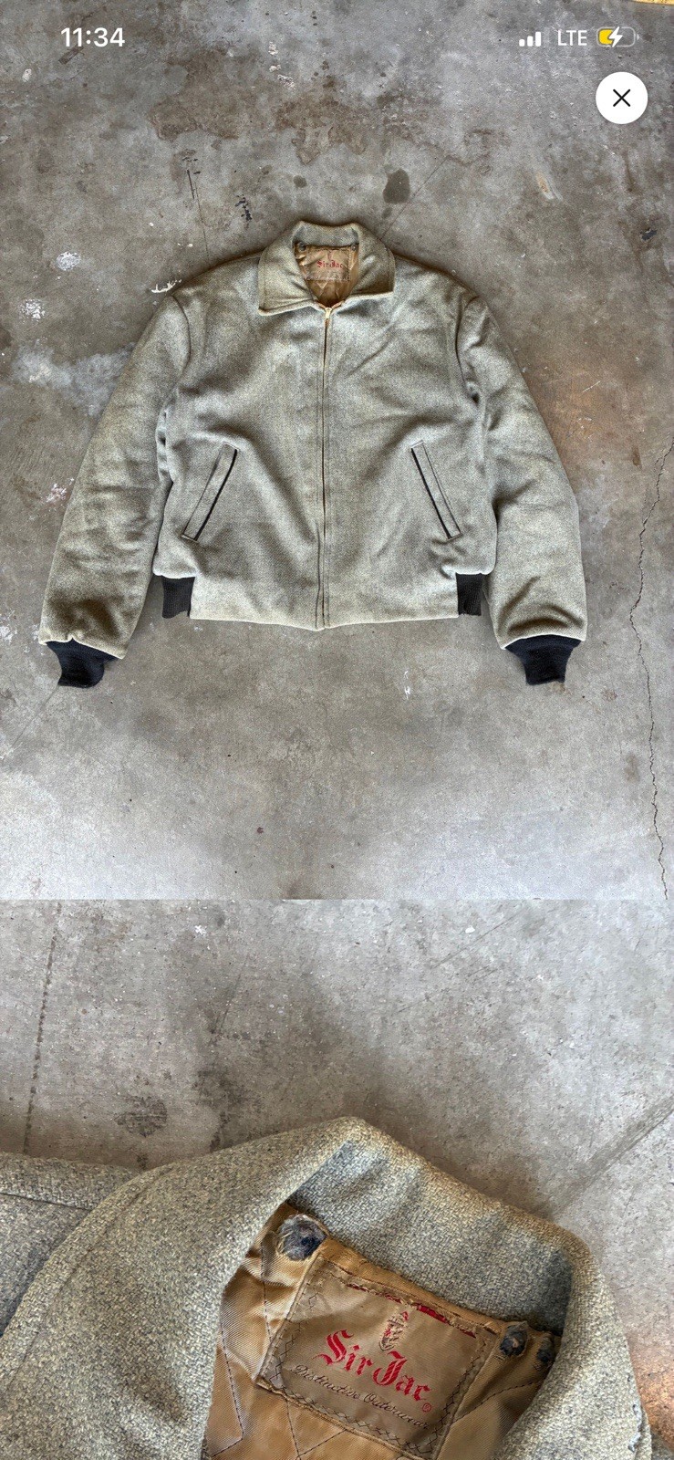 1950s St Jack Wool Jacket With Liner 1950s St Jack Wool Jacket With Liner