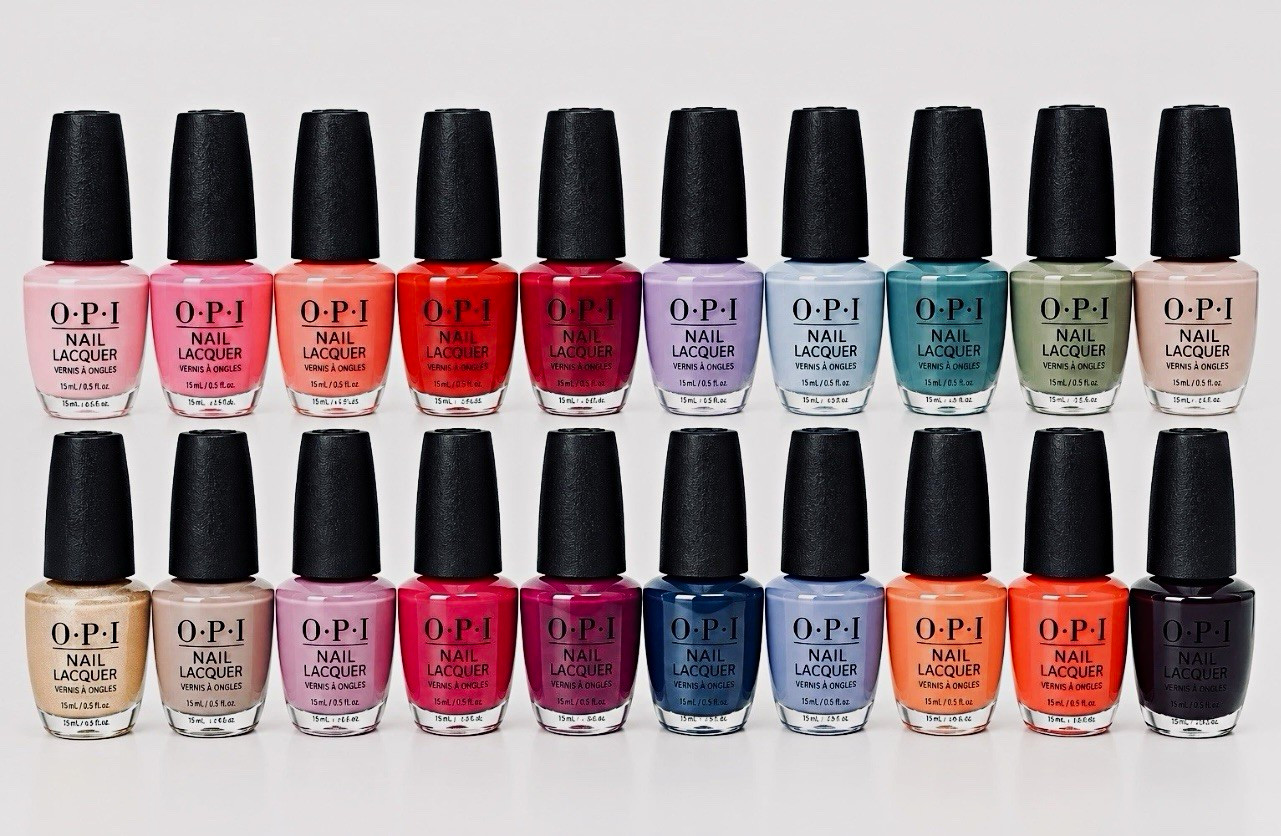 LOT OF 20 - OPI Nail Lacquer Polish 0.5oz - Assorted No Repeated Colors - NEW