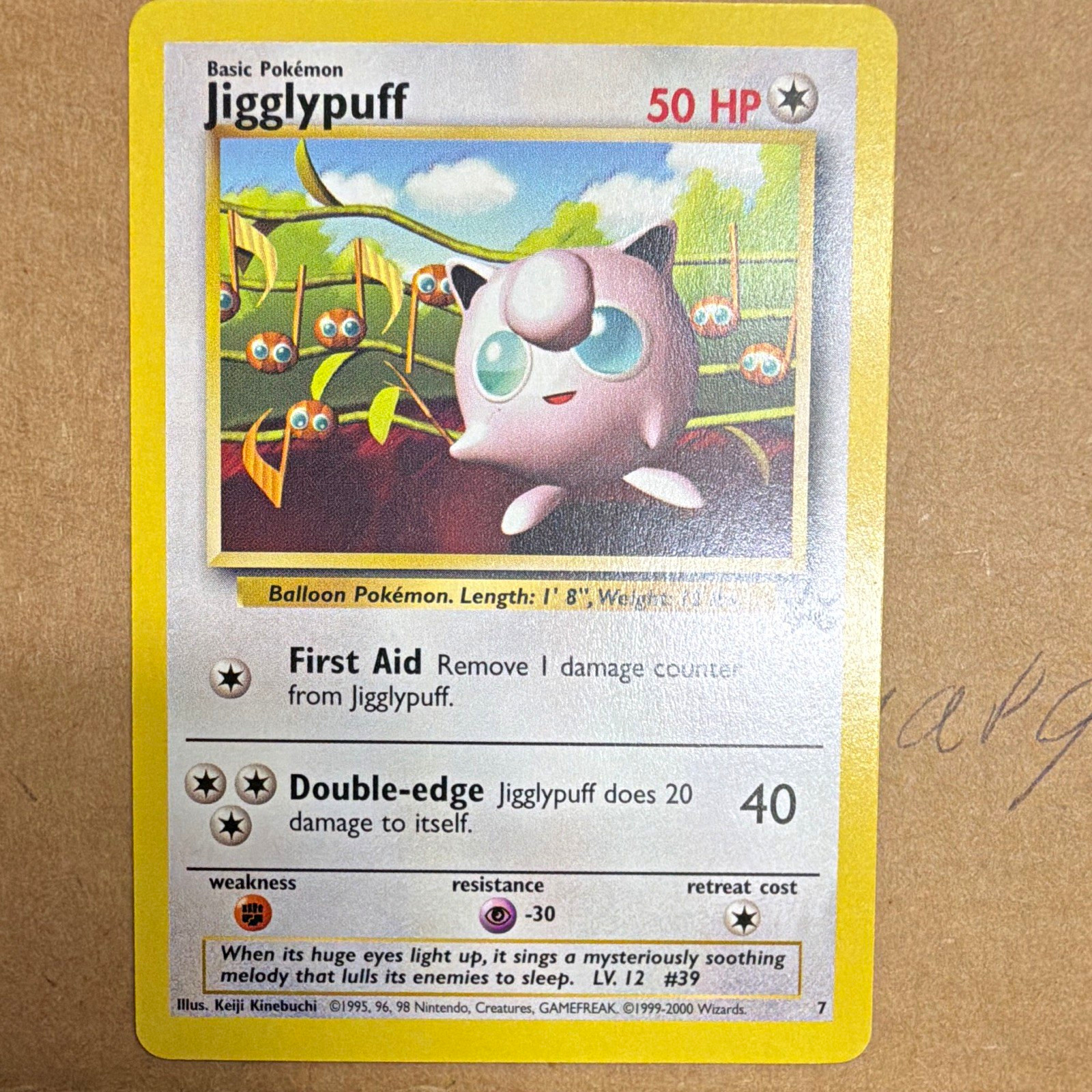 Wizards Pokemon TCG Jigglypuff 54/64 Jungle 1999 English 50 HP Regular Wizards Pokemon TCG Jigglypuff 54/64 Jungle 1999 English 50 HP Regular