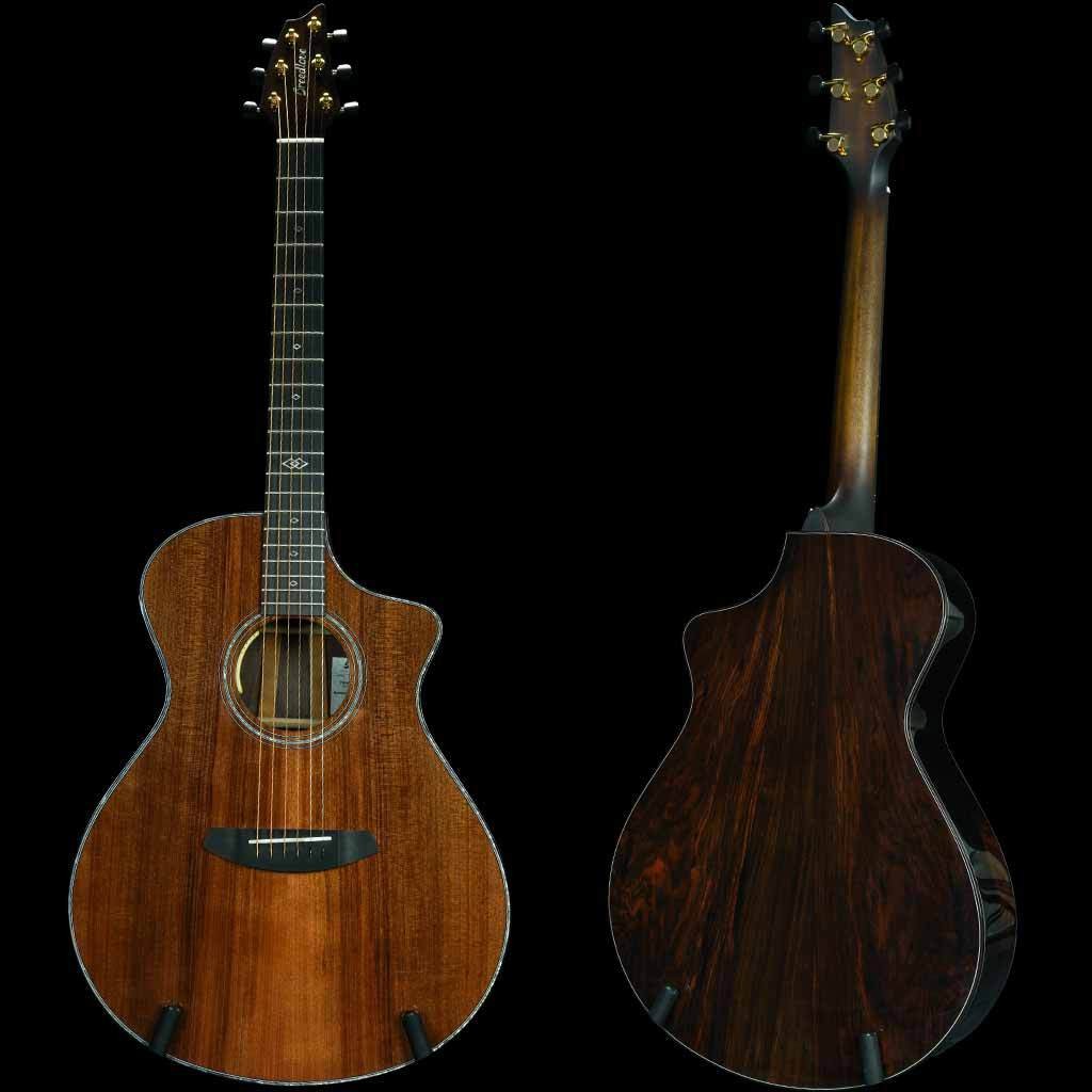 Breedlove Premier Concert Thinline CE Mineralized Buckskin Redwood/Brazilian Ros