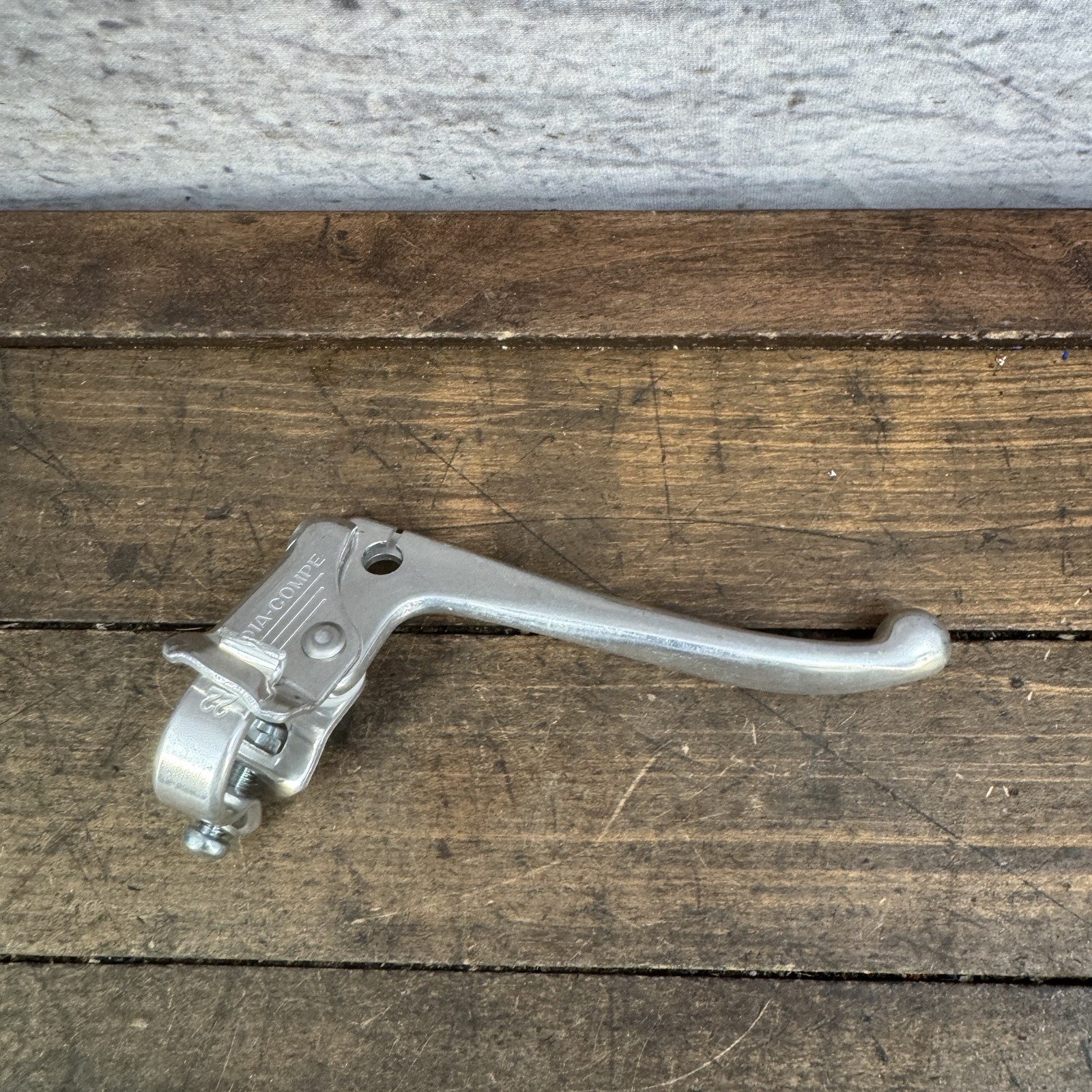 Vintage Dia-Compe Brake Lever Single Silver 1988 88 4-Finger OG 80s Vintage Dia-Compe Brake Lever Single Silver 1988 88 4-Finger OG 80s