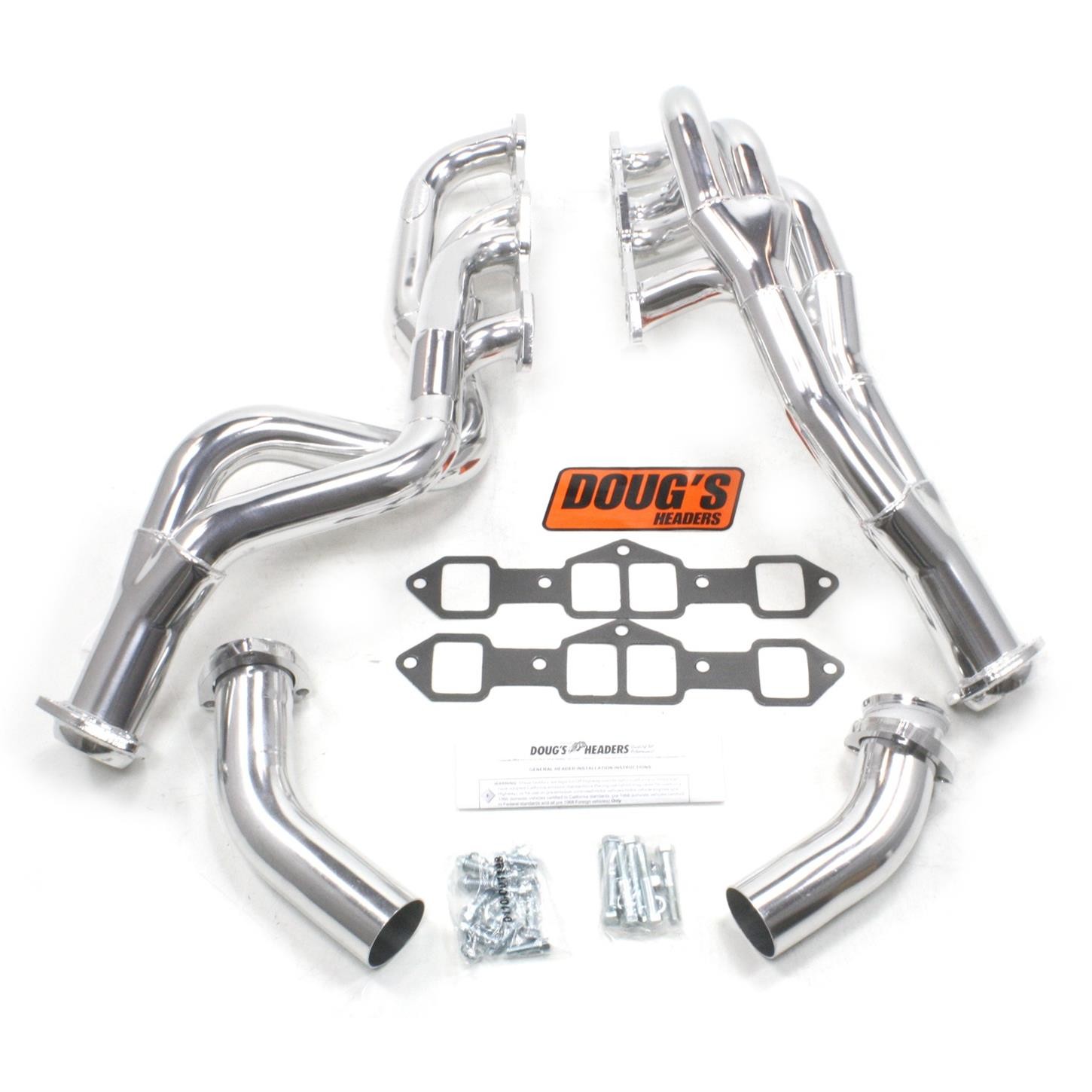 Doug\'s Headers D755Y Tri-Y Header, 1-3/4 In, 73-78 Oldsmobile, CC Doug\'s Headers D755Y Tri-Y Header, 1-3/4 In, 73-78 Oldsmobile, CC