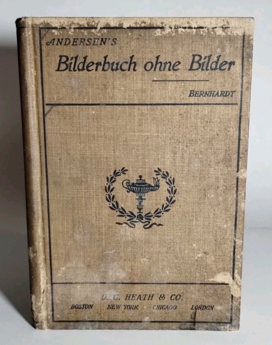 ANDERSEN\'S Bilderbuch ohne Bilder by Dr Wilhelm Bernhardt (1905, Hardcover)