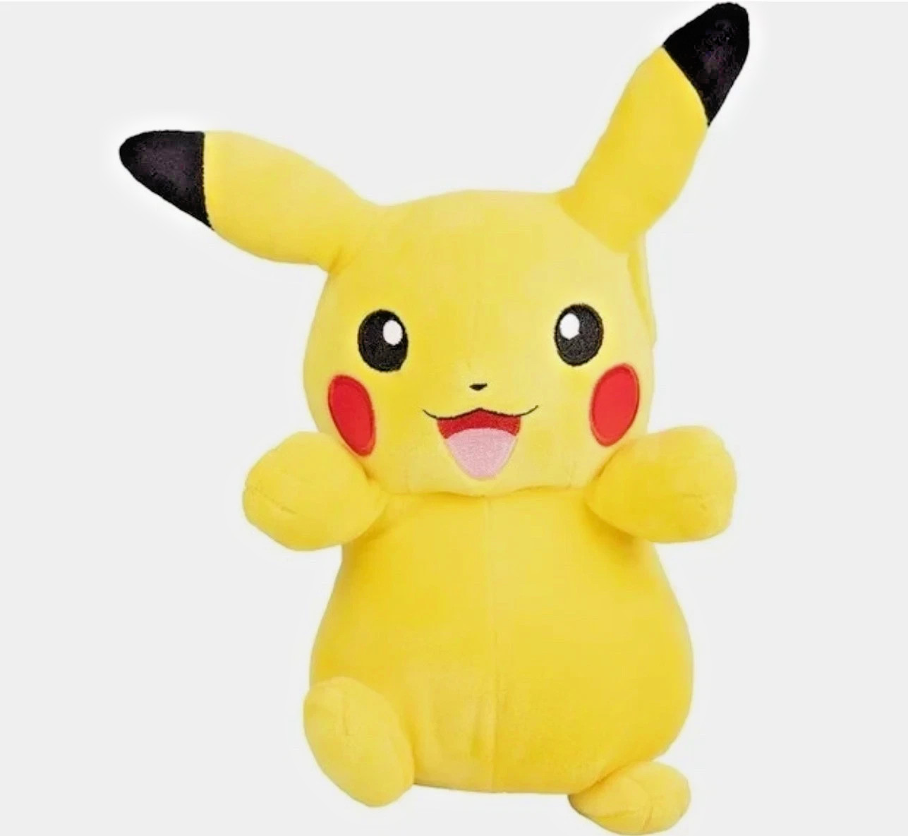 Pokemon Official and Premium Quality Pikachu Plush - Adorable, Ultra-Soft 10\'\'