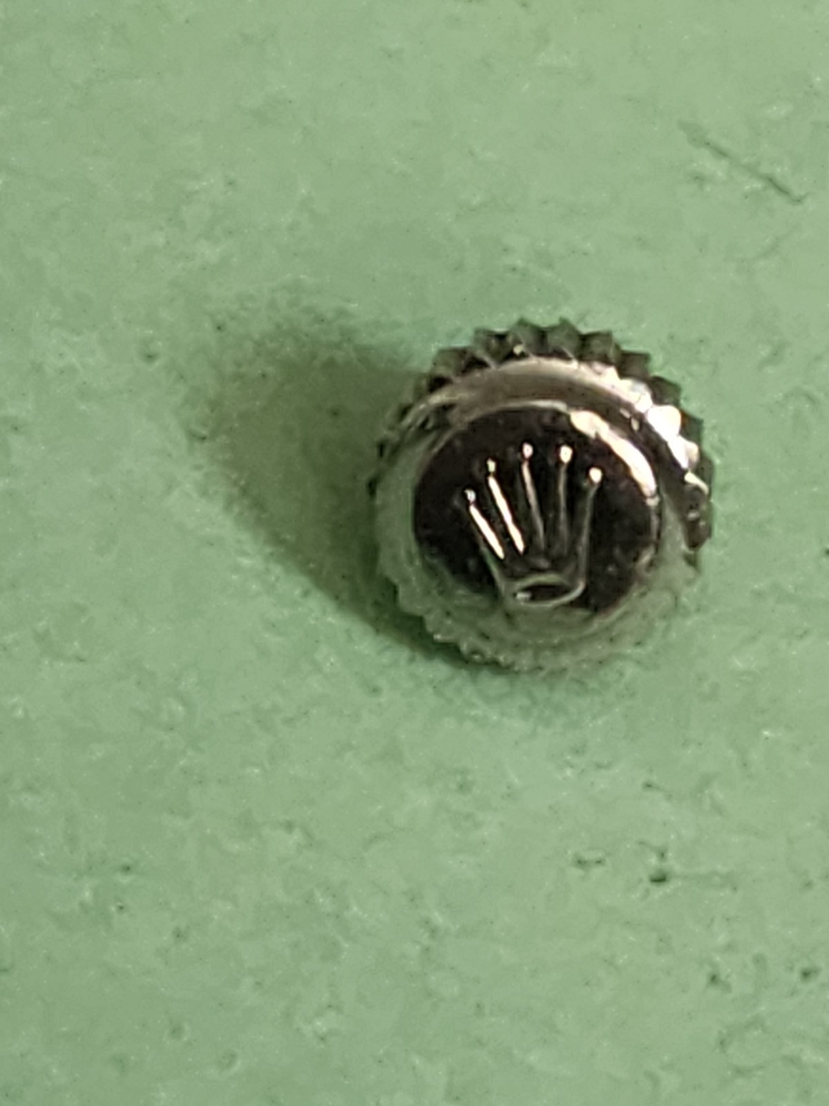 GENUINE VINTAGE ROLEX SUBMARINER 7mm Twin-lock Not Dot Crown Part GENUINE VINTAGE ROLEX SUBMARINER 7mm Twin-lock Not Dot Crown Part