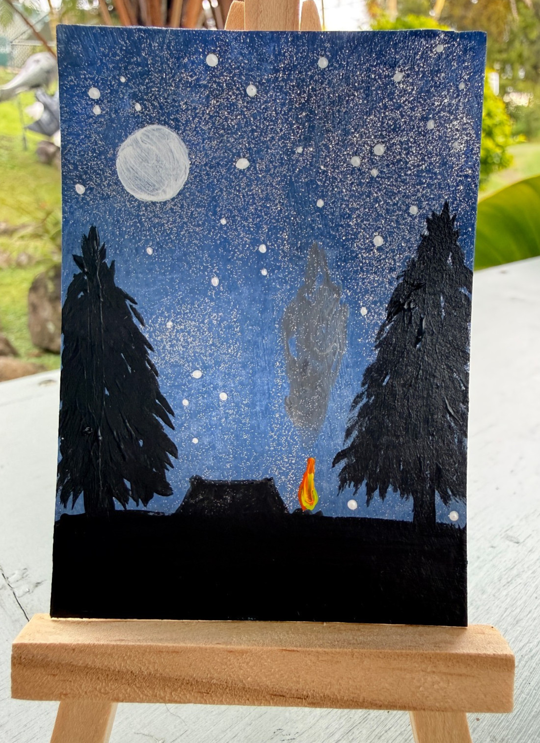 ACEO/ATC Original Acrylic Mini Painting \